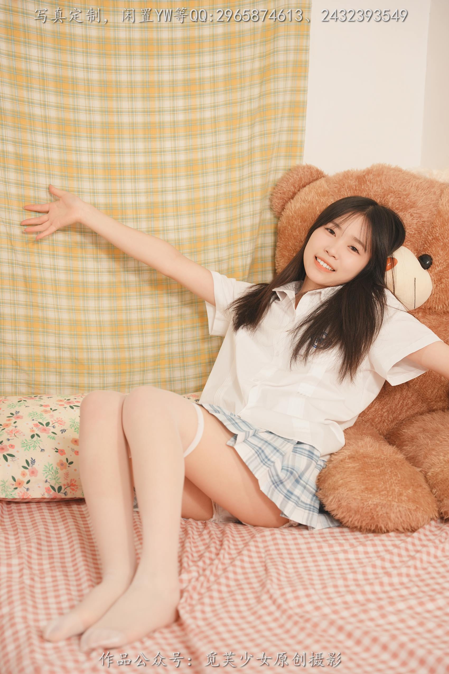 图片[19]-[觅芙少女]NO.114 敏敏-青春就是要拍校服记录啦[124P] – 速更版-美库