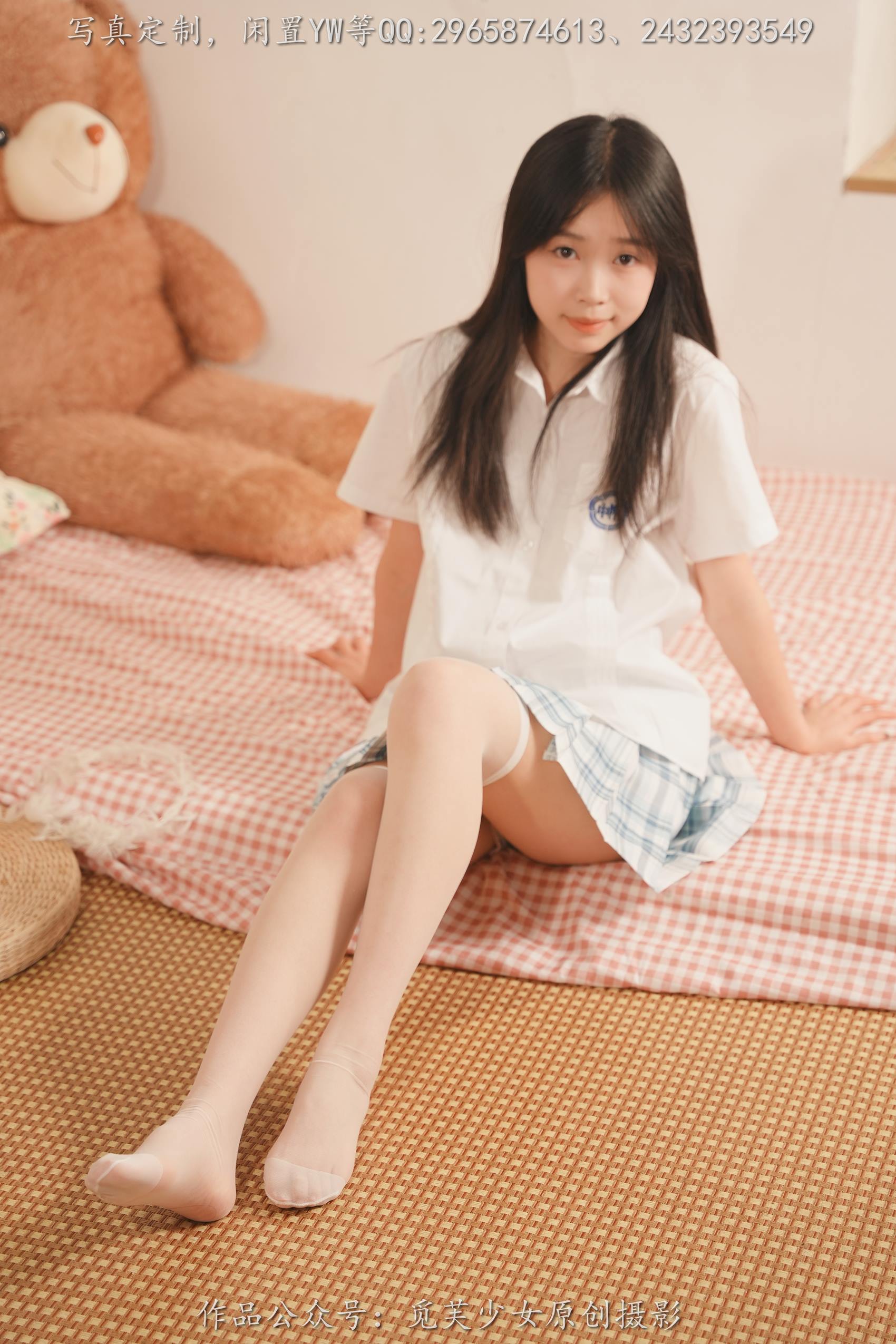 图片[21]-[觅芙少女]NO.114 敏敏-青春就是要拍校服记录啦[124P] – 速更版-美库