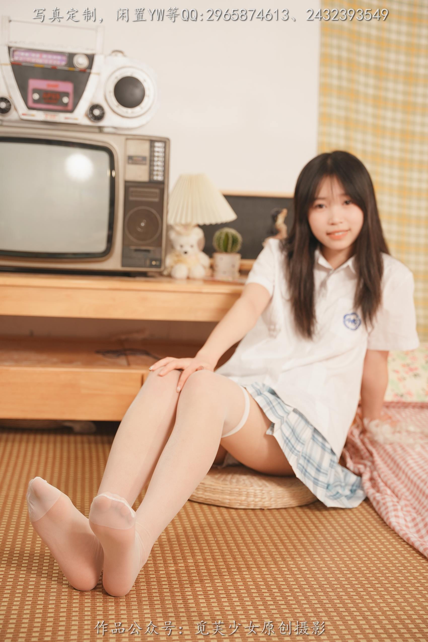 图片[25]-[觅芙少女]NO.114 敏敏-青春就是要拍校服记录啦[124P] – 速更版-美库