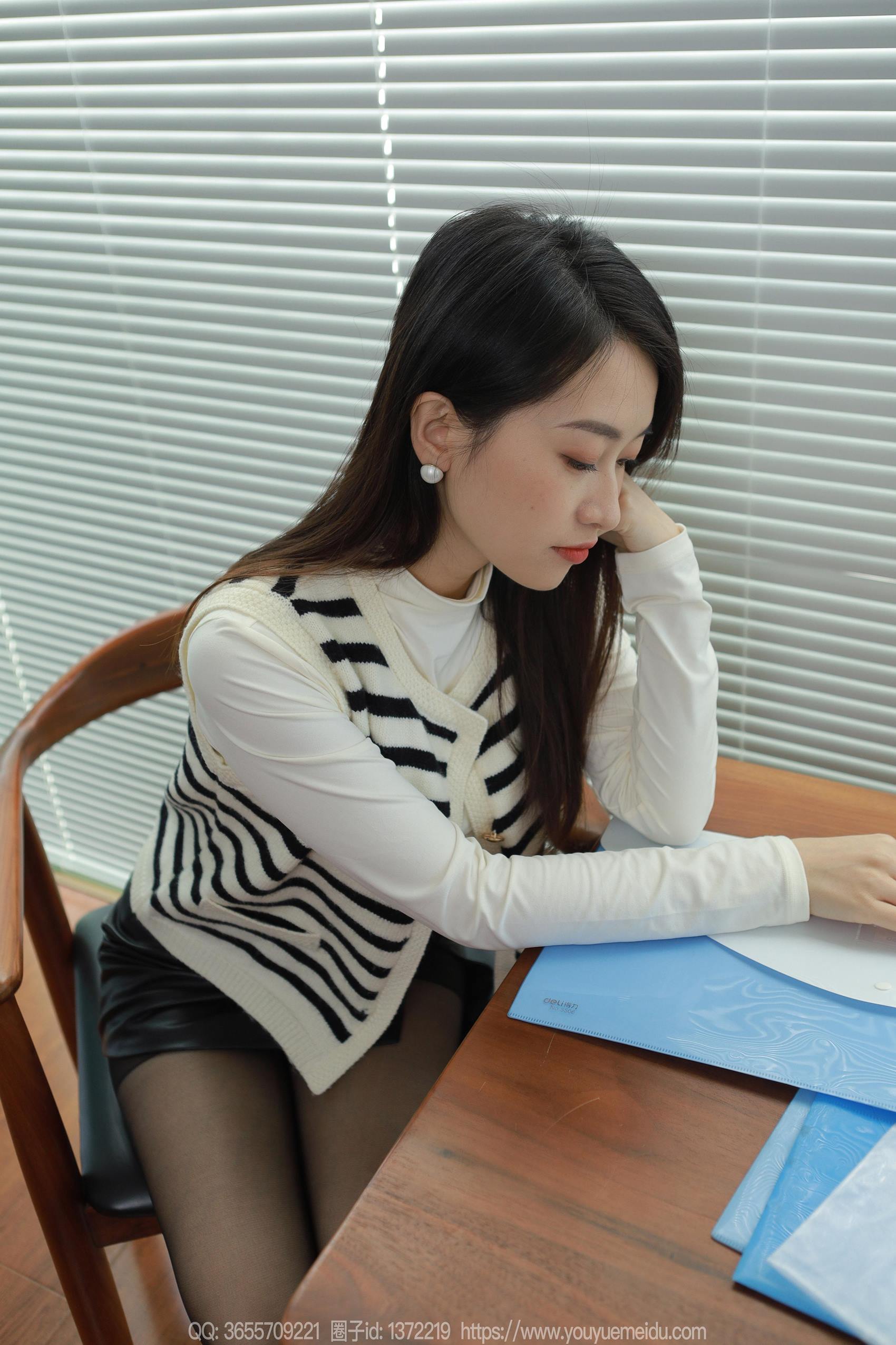 图片[14]-[IESS异思趣向] 2023.11.20 丝享家1590：小婕《工作白加黑》[84P] – 速更版-美库