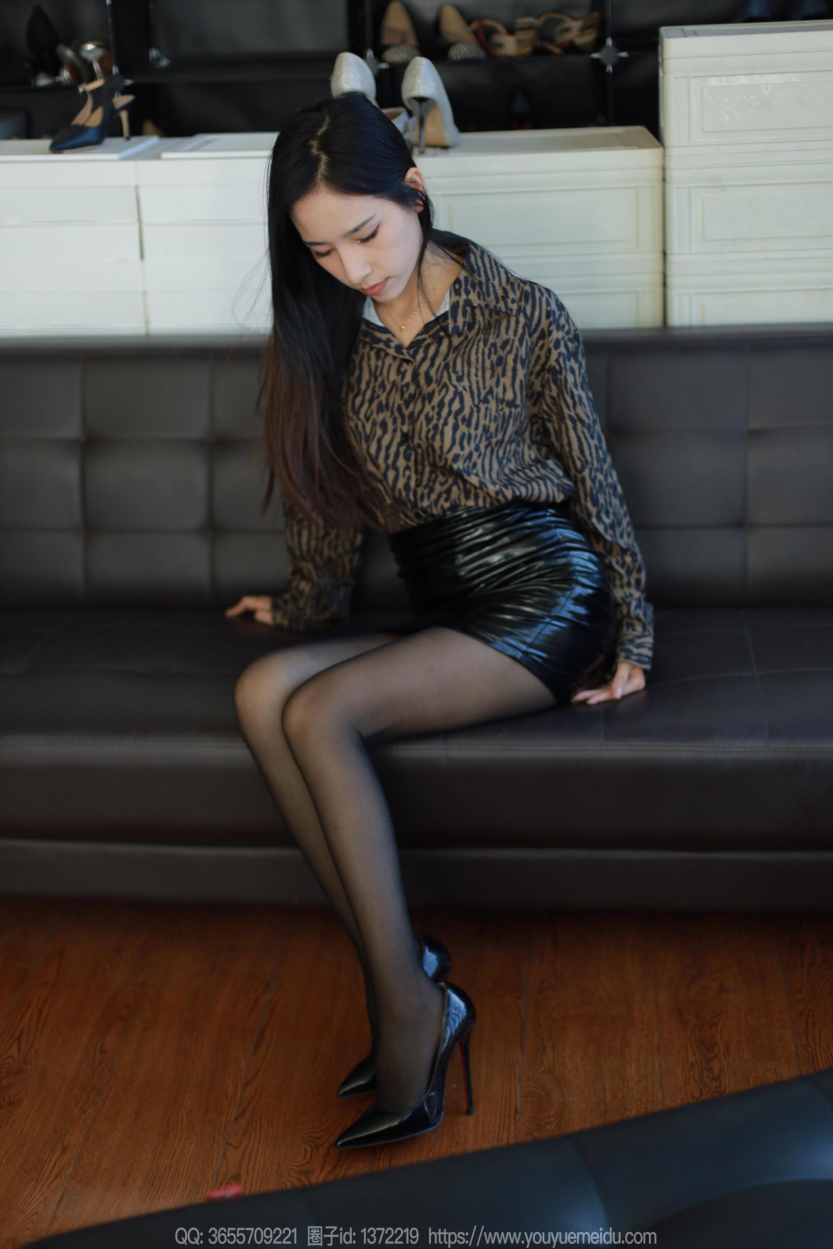 图片[17]-[IESS异思趣向] 2023.11.22 丝享家1592：美子《豹纹配字母》[88P] – 速更版-美库