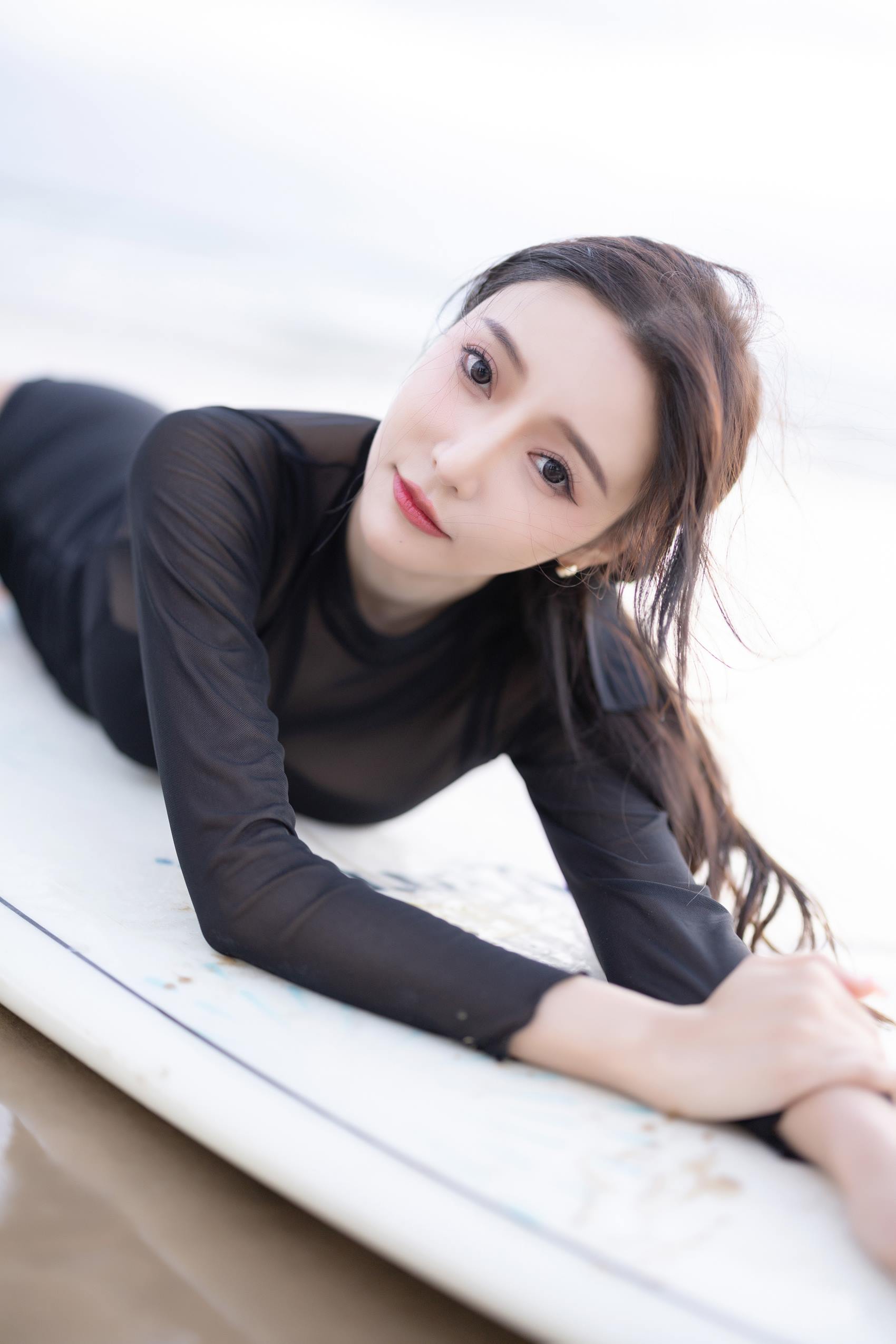 图片[55]-王馨瑶Yanni – 内购 钓鱼黑色冲浪泳衣[63P] – 速更版-美库