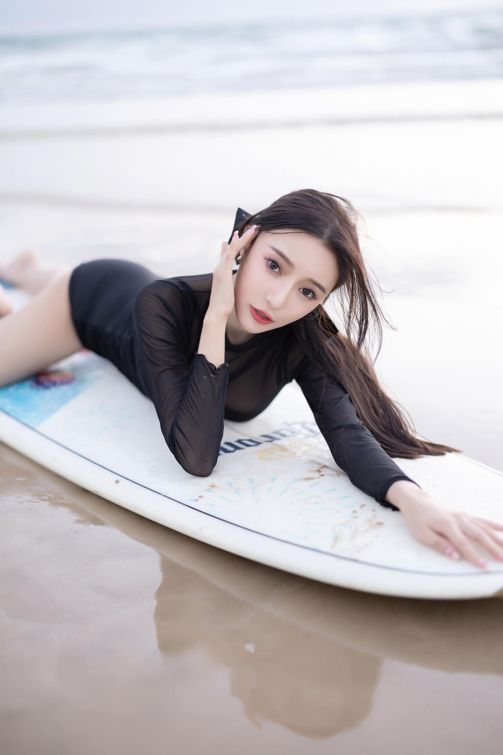 图片[57]-王馨瑶Yanni – 内购 钓鱼黑色冲浪泳衣[63P] – 速更版-美库