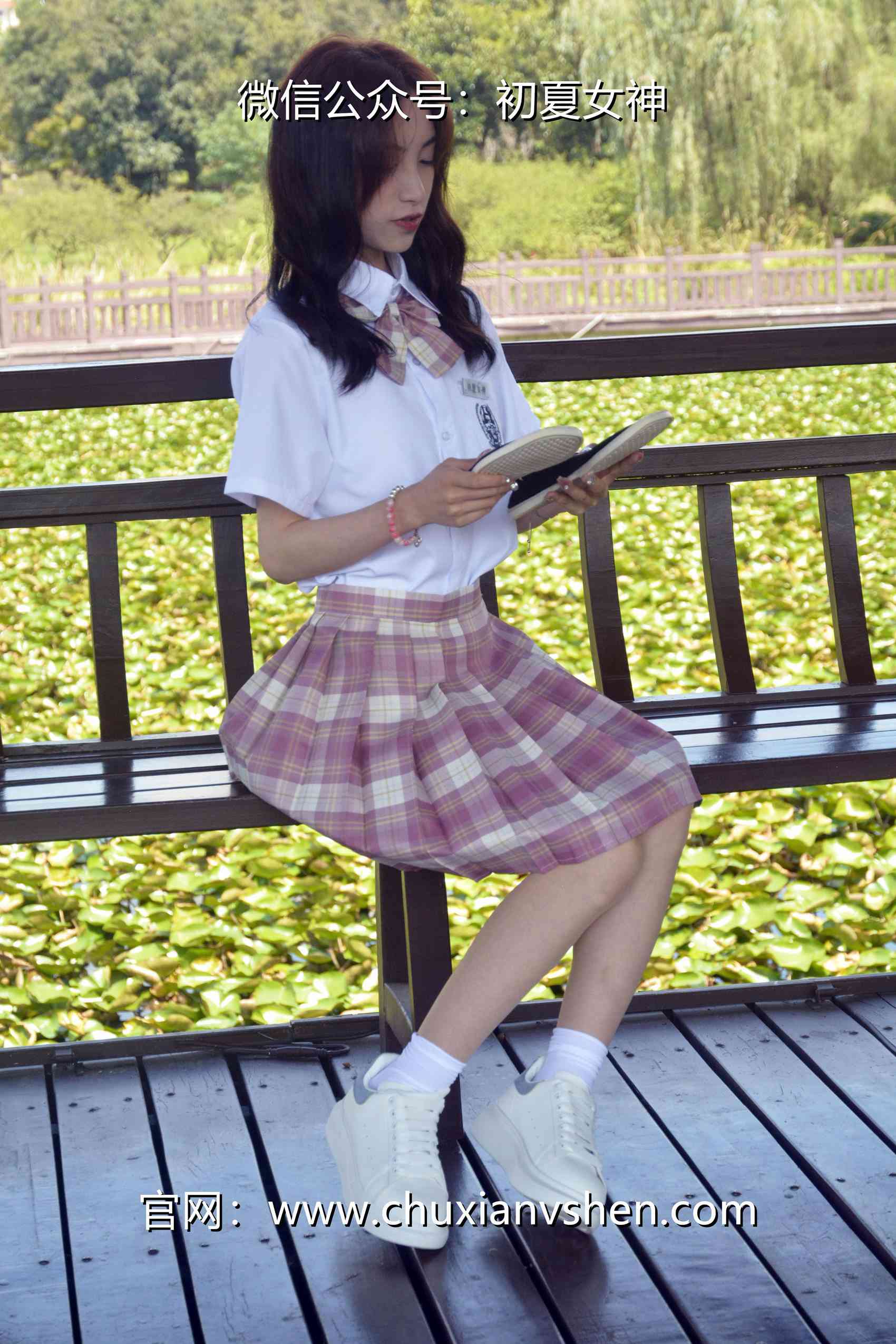 图片[18]-初夏女神 NO.073 柒柒 我的粉色JK（1）[79P] – 速更版-美库