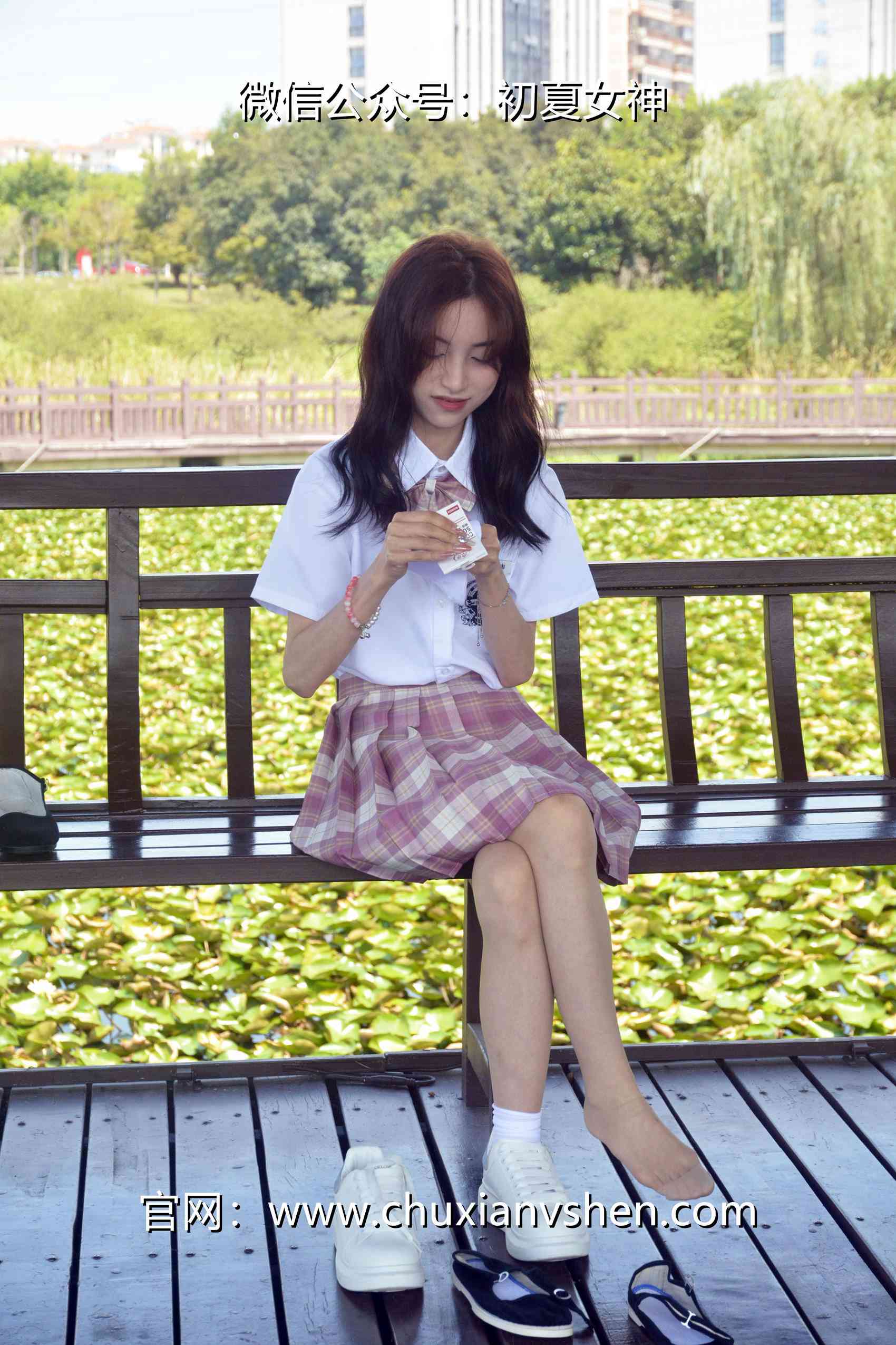 图片[23]-初夏女神 NO.073 柒柒 我的粉色JK（1）[79P] – 速更版-美库