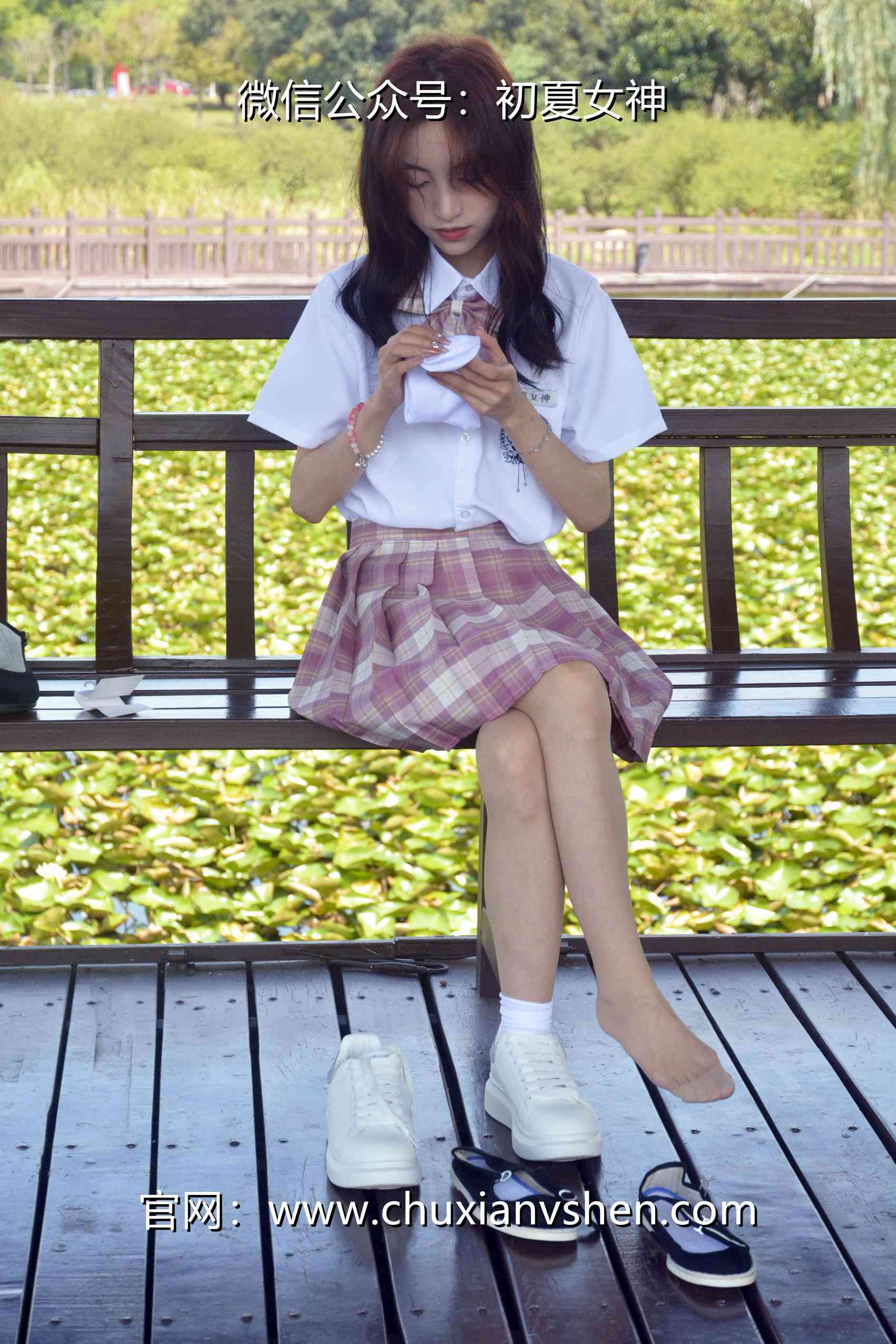 图片[24]-初夏女神 NO.073 柒柒 我的粉色JK（1）[79P] – 速更版-美库