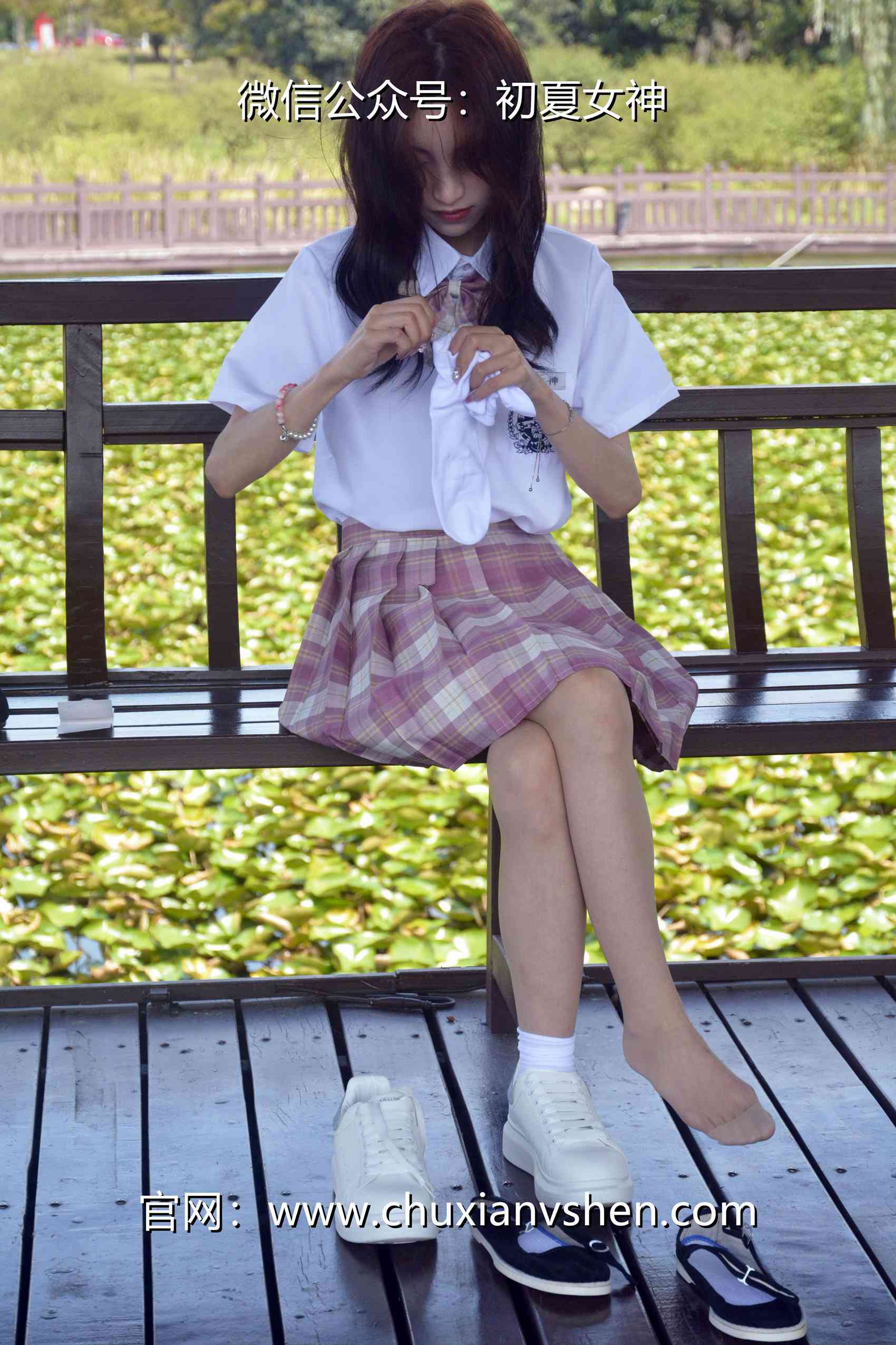 图片[25]-初夏女神 NO.073 柒柒 我的粉色JK（1）[79P] – 速更版-美库