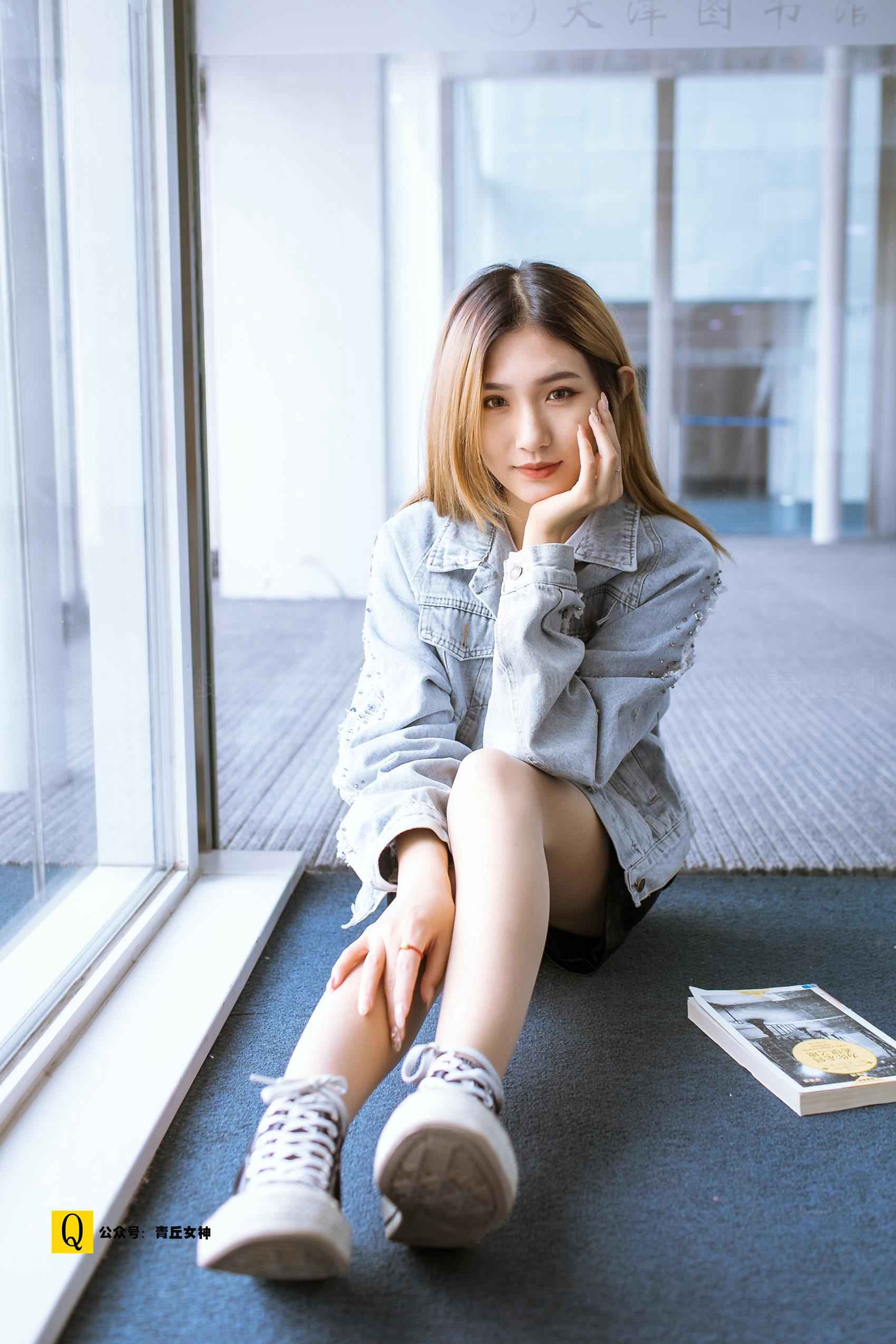 图片[10]-[青丘女神] 2019.04.19 139 星星 午后图书馆 [111P] – 速更版-美库