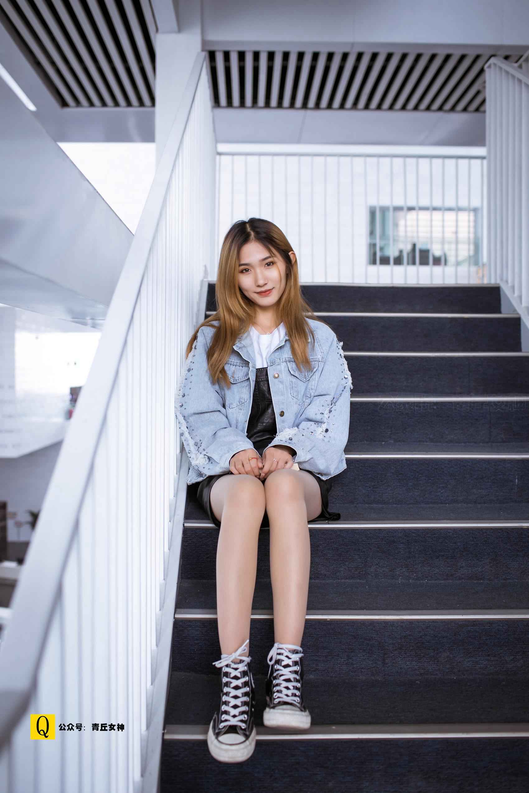 图片[16]-[青丘女神] 2019.04.19 139 星星 午后图书馆 [111P] – 速更版-美库