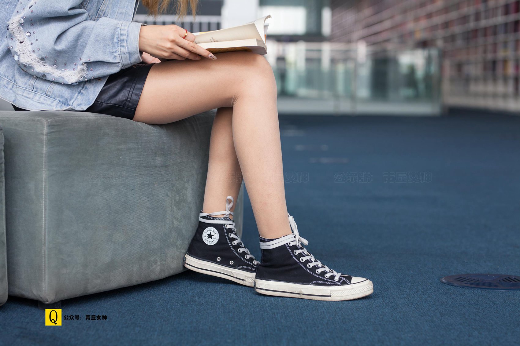 图片[39]-[青丘女神] 2019.04.19 139 星星 午后图书馆 [111P] – 速更版-美库