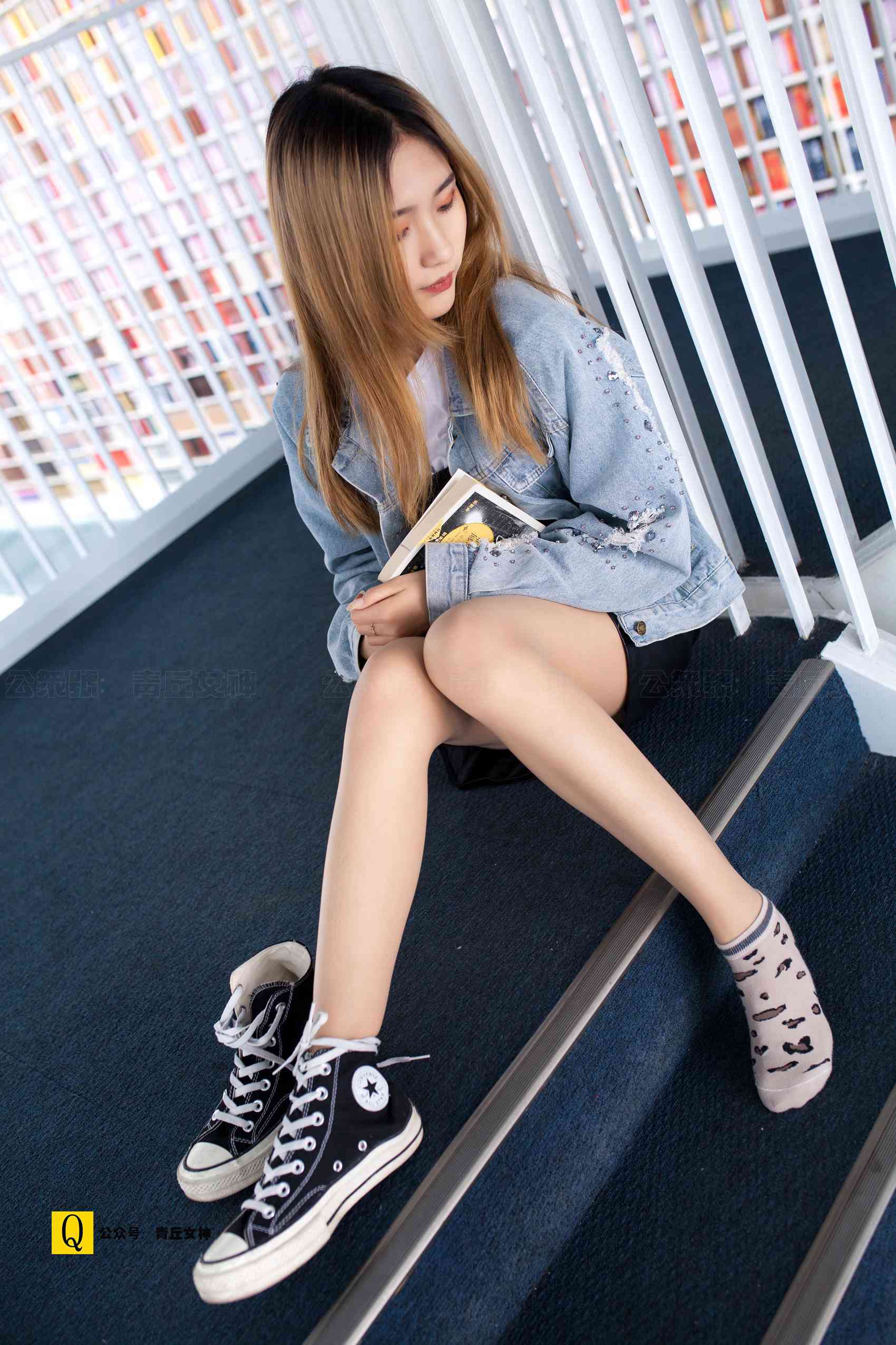 图片[60]-[青丘女神] 2019.04.19 139 星星 午后图书馆 [111P] – 速更版-美库