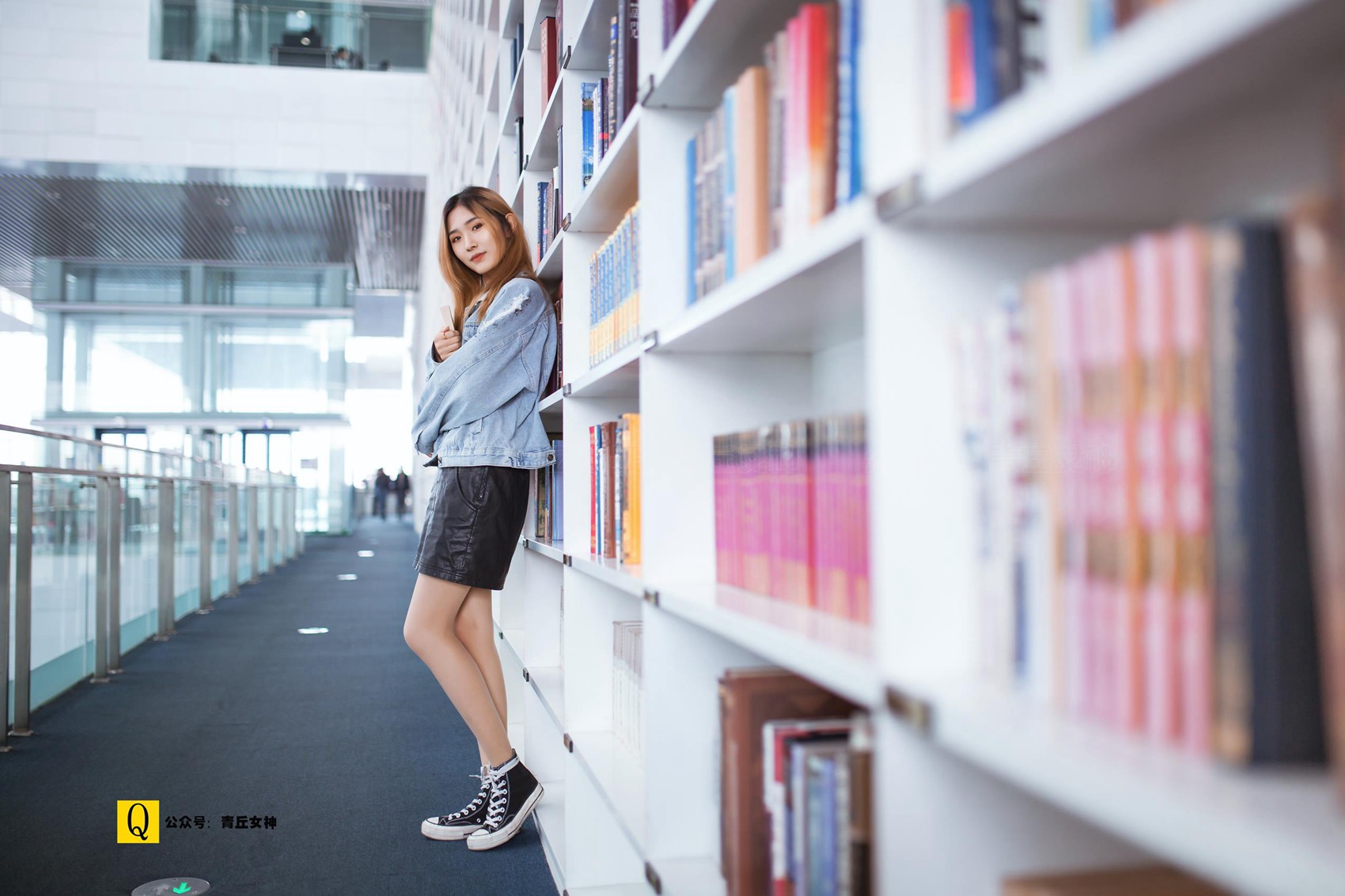 图片[99]-[青丘女神] 2019.04.19 139 星星 午后图书馆 [111P] – 速更版-美库