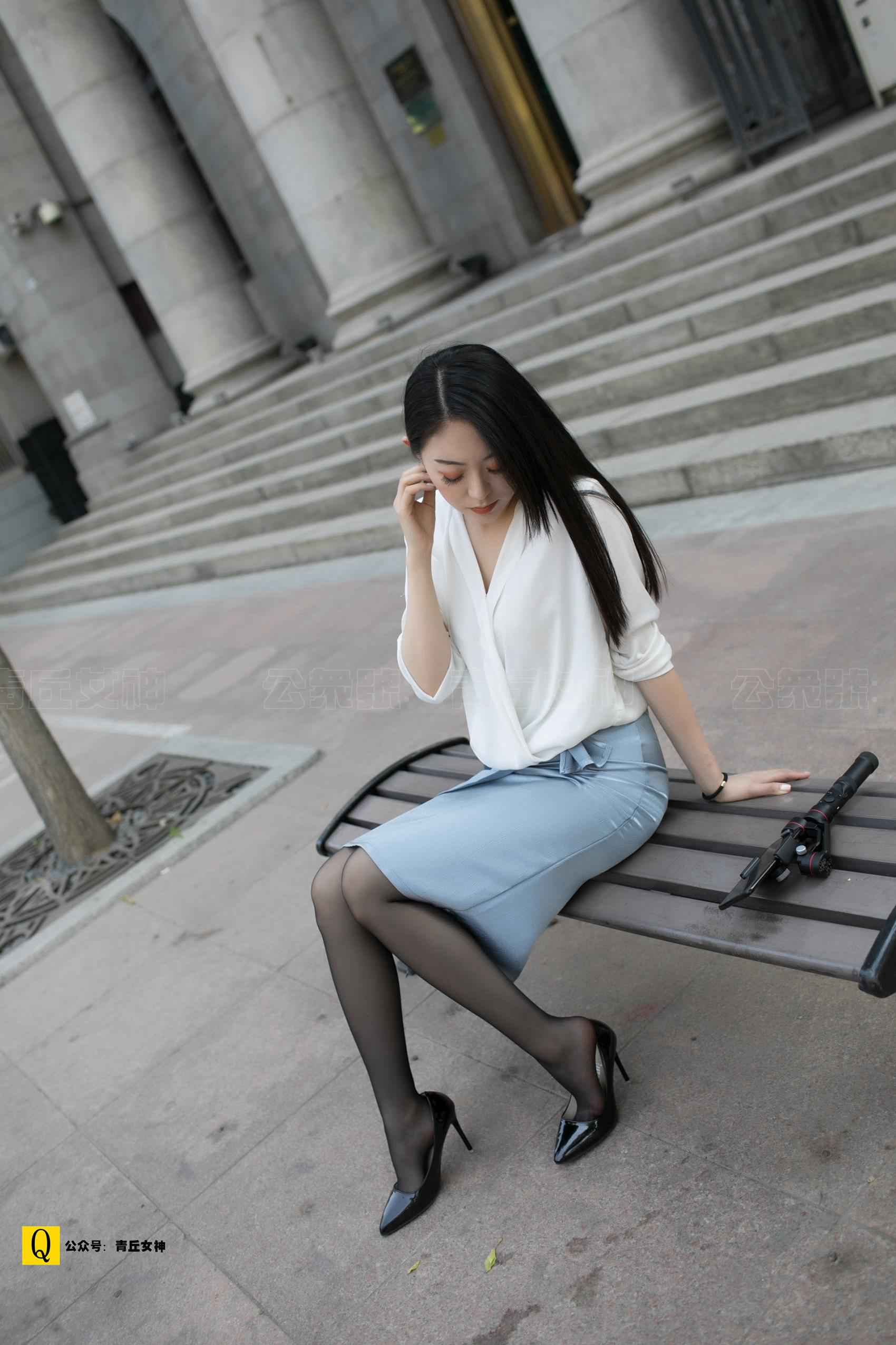 图片[39]-[青丘女神] 2019.05.20 140 妮妮 金融街 [156P] – 速更版-美库