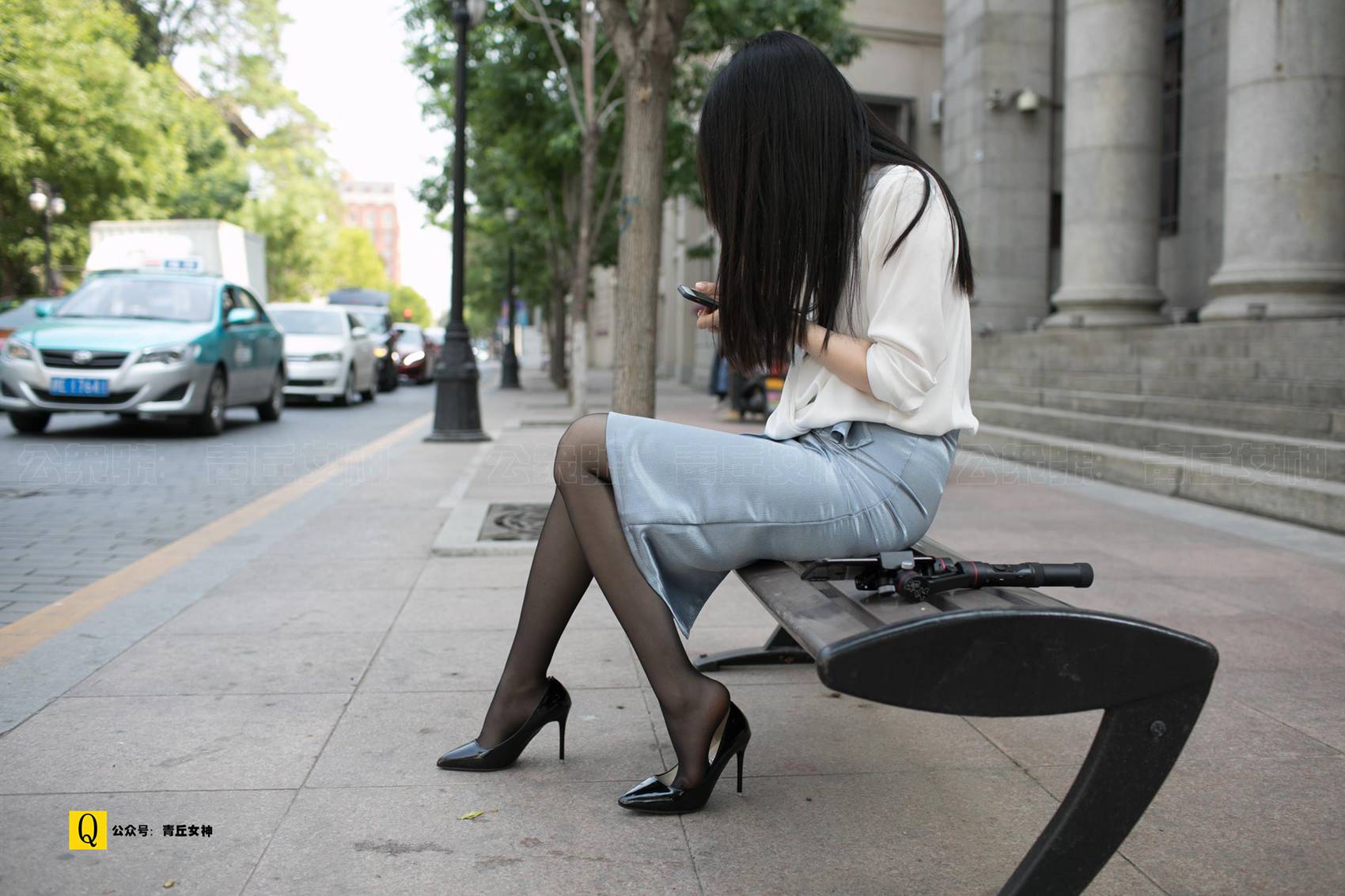 图片[40]-[青丘女神] 2019.05.20 140 妮妮 金融街 [156P] – 速更版-美库