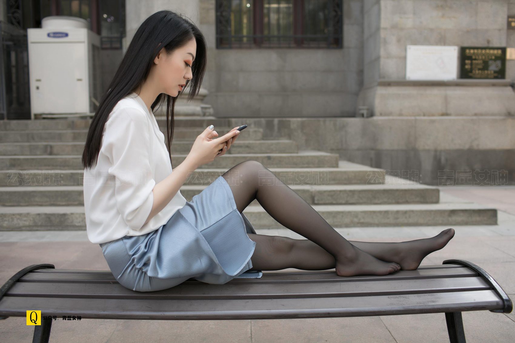 图片[50]-[青丘女神] 2019.05.20 140 妮妮 金融街 [156P] – 速更版-美库