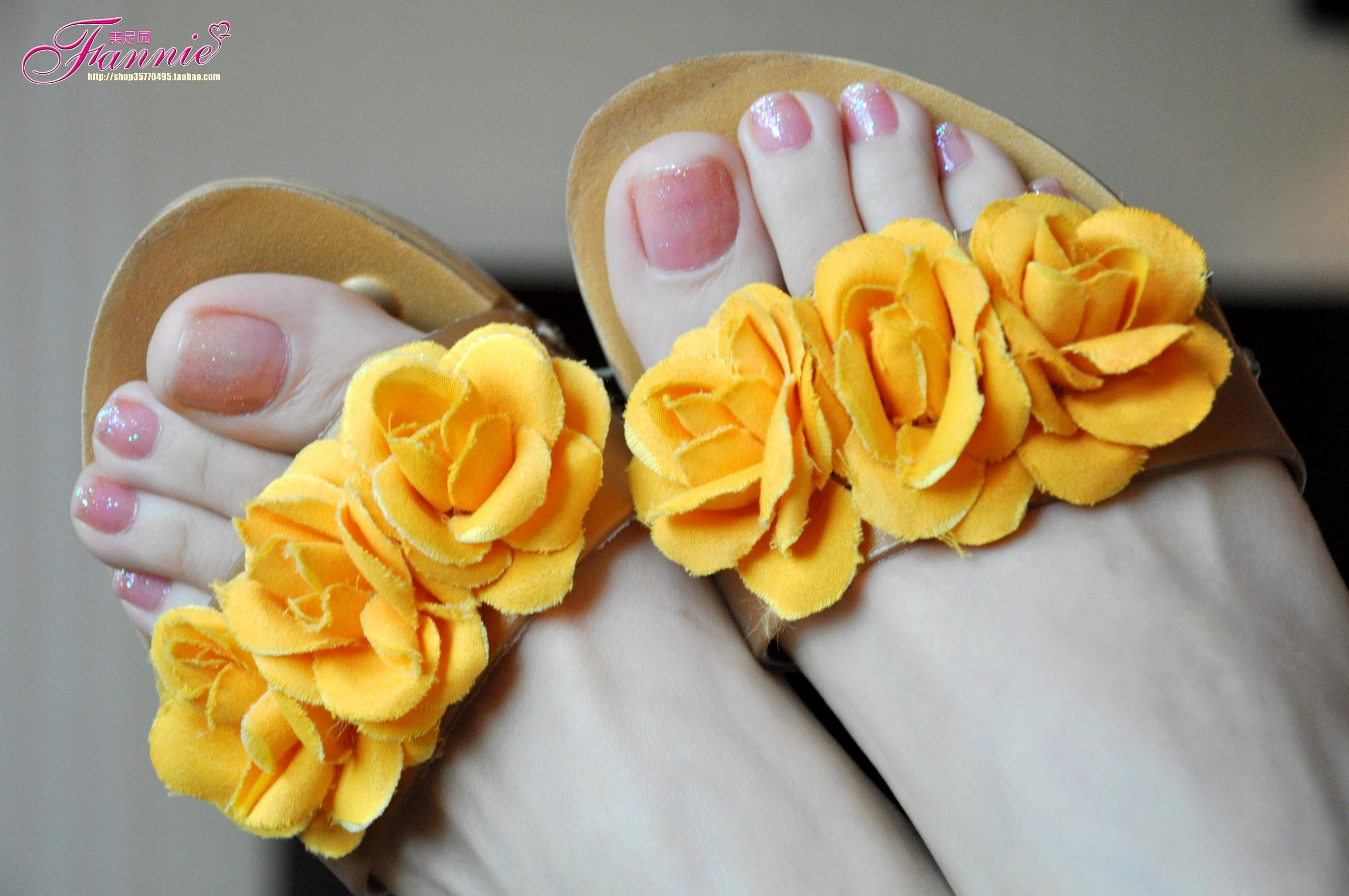 图片[61]-Fannie芬妮每足园 No.319 梦中的婚礼 黄玫瑰 [62P] – 速更版-美库