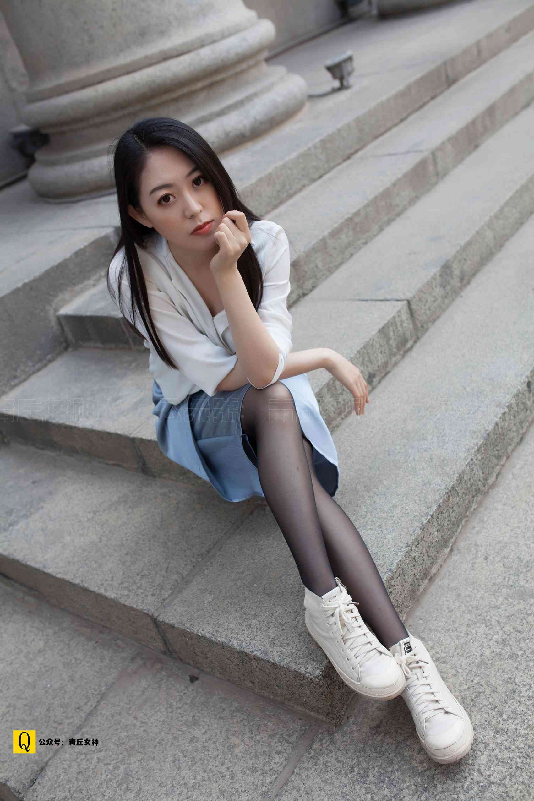 图片[149]-[青丘女神] 2019.05.20 140 妮妮 金融街 [156P] – 速更版-美库