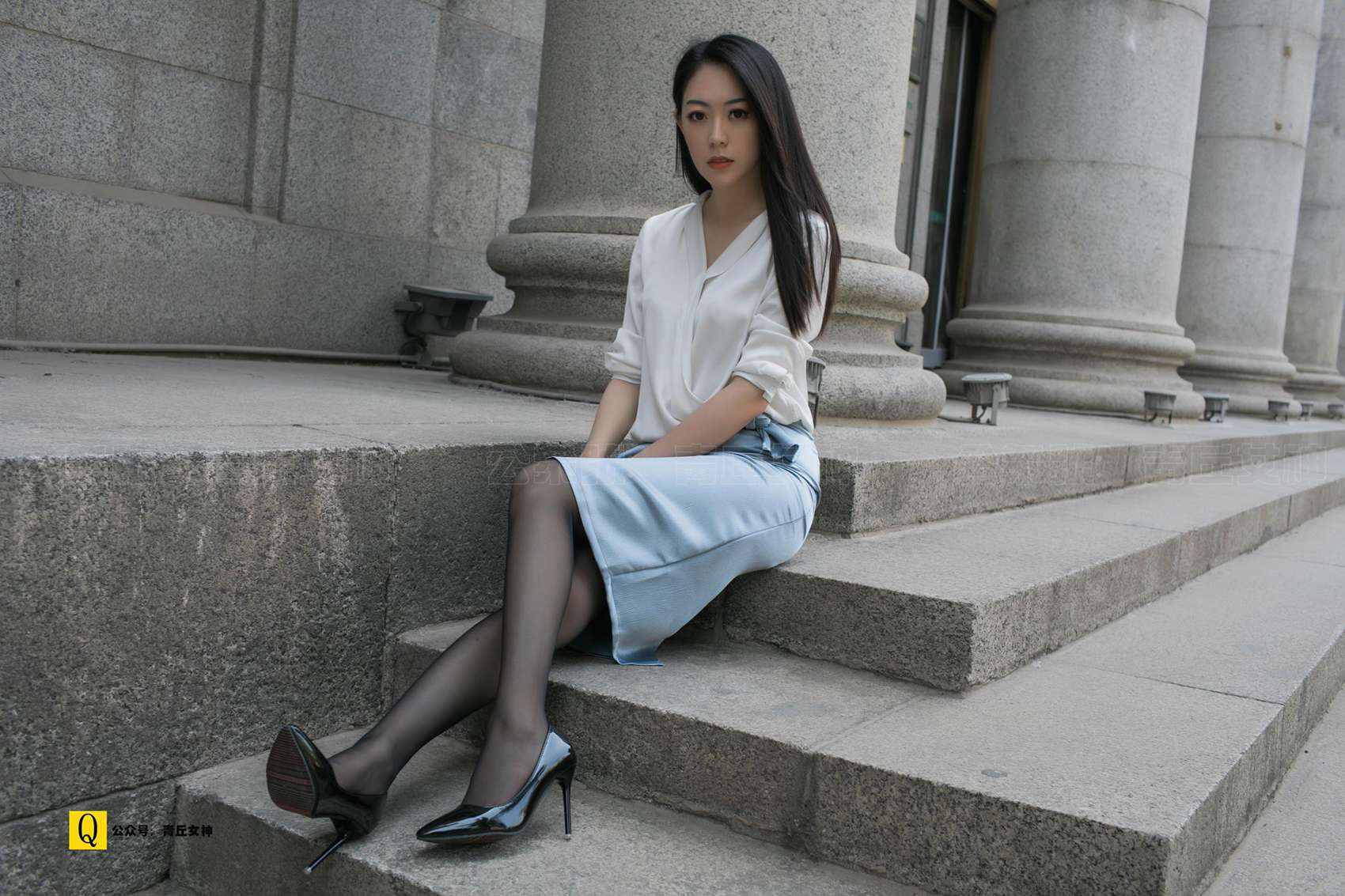 图片[150]-[青丘女神] 2019.05.20 140 妮妮 金融街 [156P] – 速更版-美库