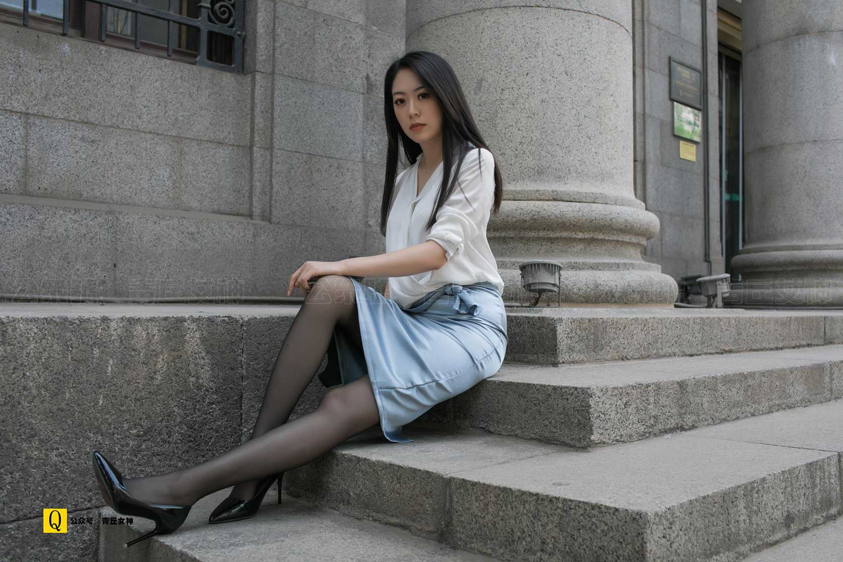 图片[151]-[青丘女神] 2019.05.20 140 妮妮 金融街 [156P] – 速更版-美库