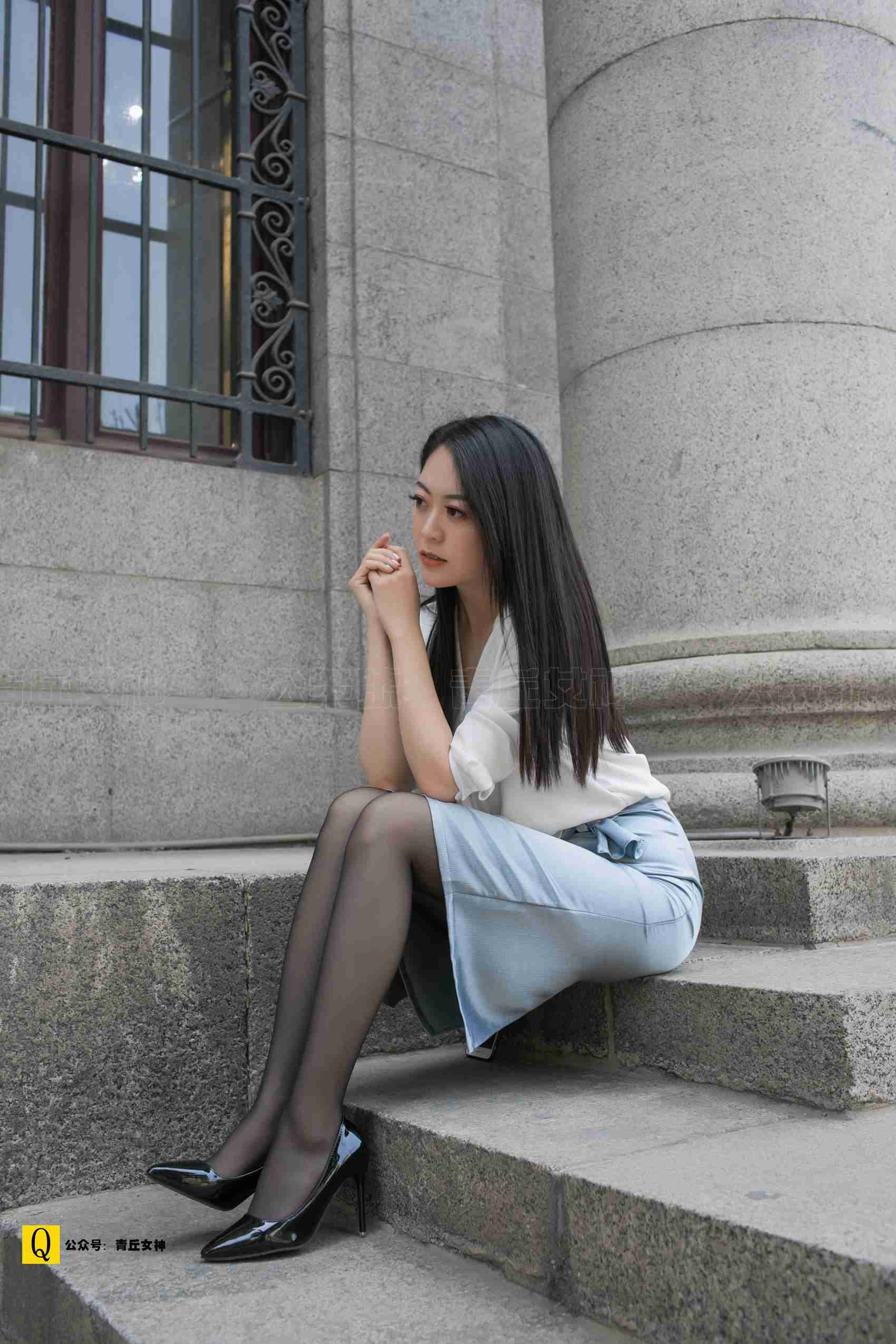 图片[155]-[青丘女神] 2019.05.20 140 妮妮 金融街 [156P] – 速更版-美库