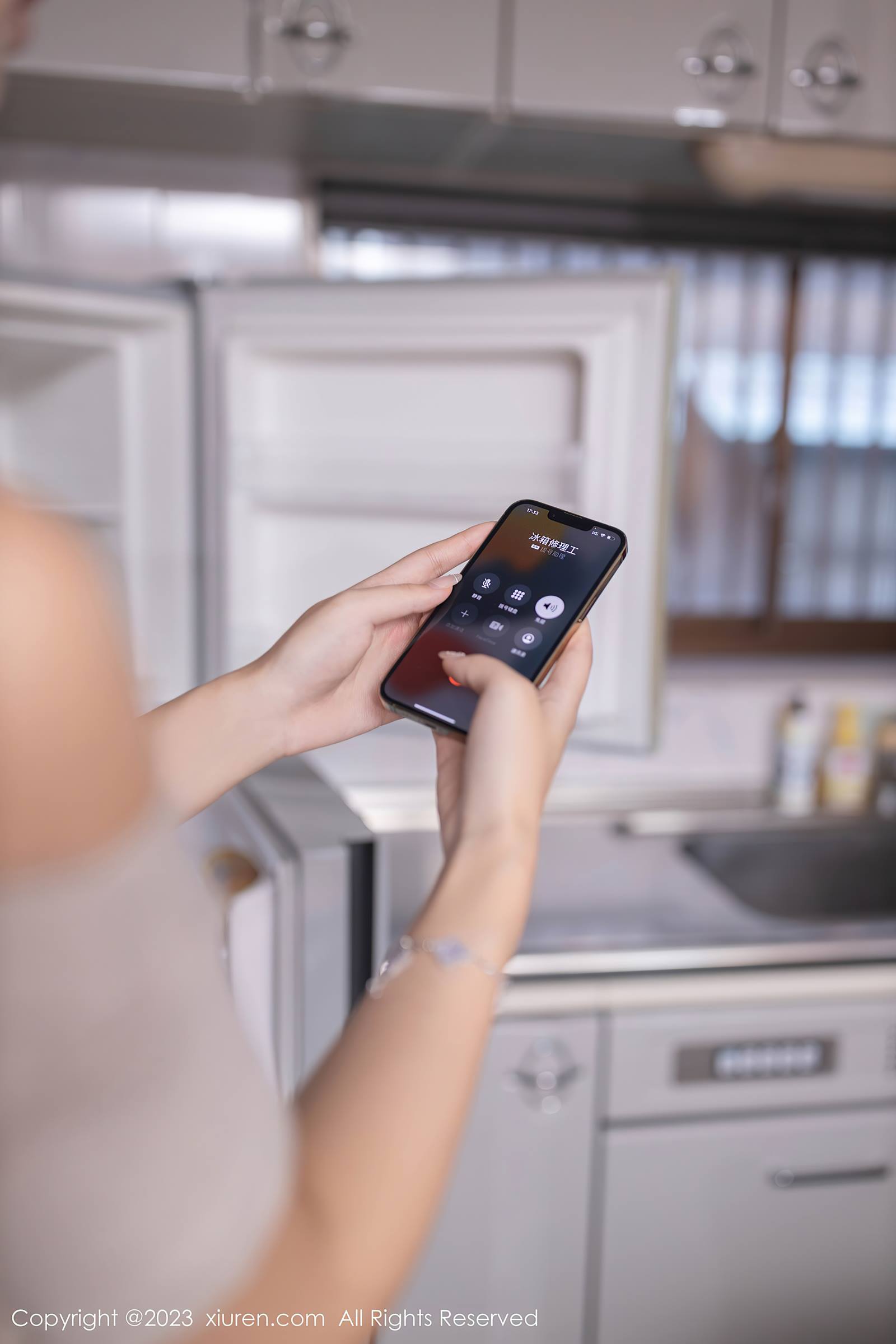 图片[16]-[Xiuren秀人网]2023.11.20 NO.7689 唐安琪 冰箱修理工 [19+1P] – 速更版-美库