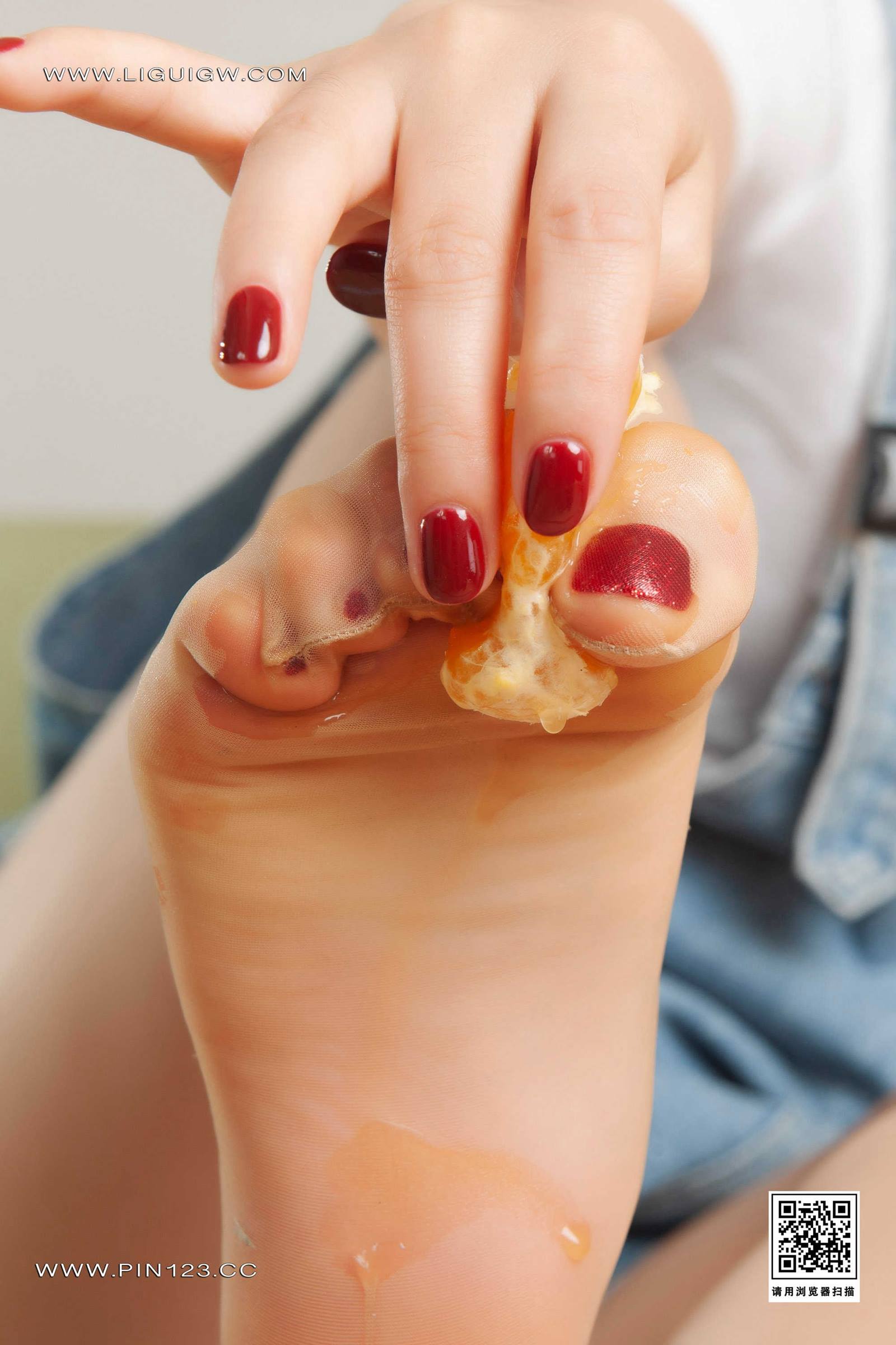 图片[23]-[Ligui丽柜]2023.12.18 丝足圣宴-上 汐汐[52+1P] – 速更版-美库