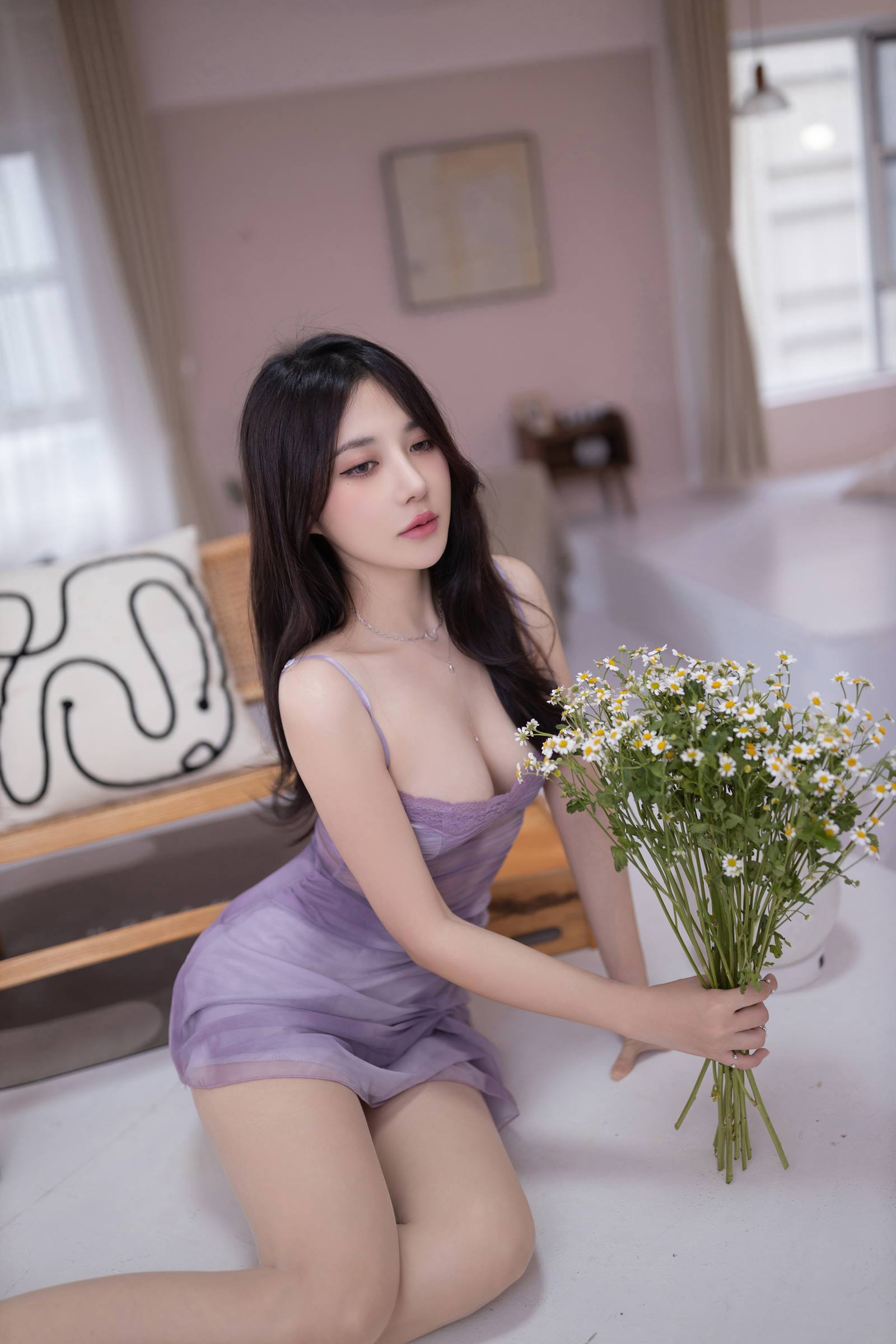 图片[11]-秀人名模鱼子酱Fish《花瓣旖旎》[35P] – 速更版-美库