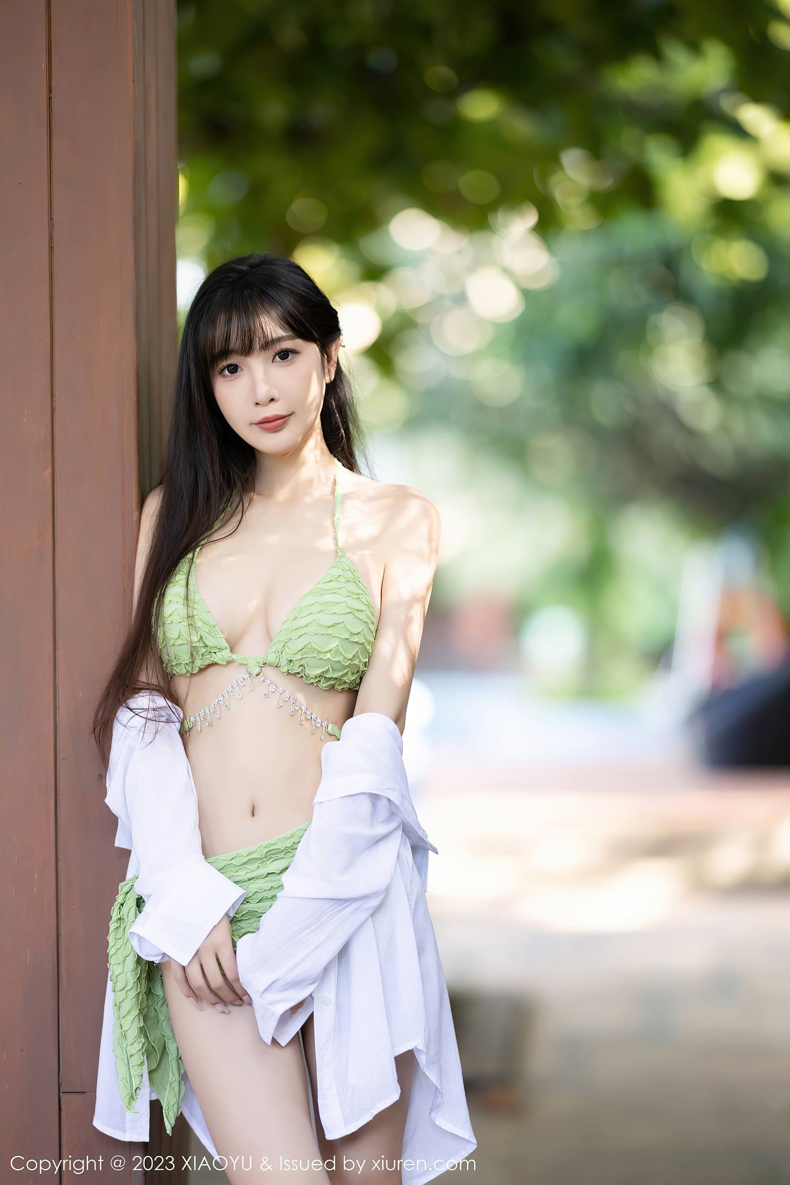 图片[13]-[XIAOYU语画界]2023.11.14 VOL.1145 林星阑 绿色夏天的感觉 [39+1P] – 速更版-美库