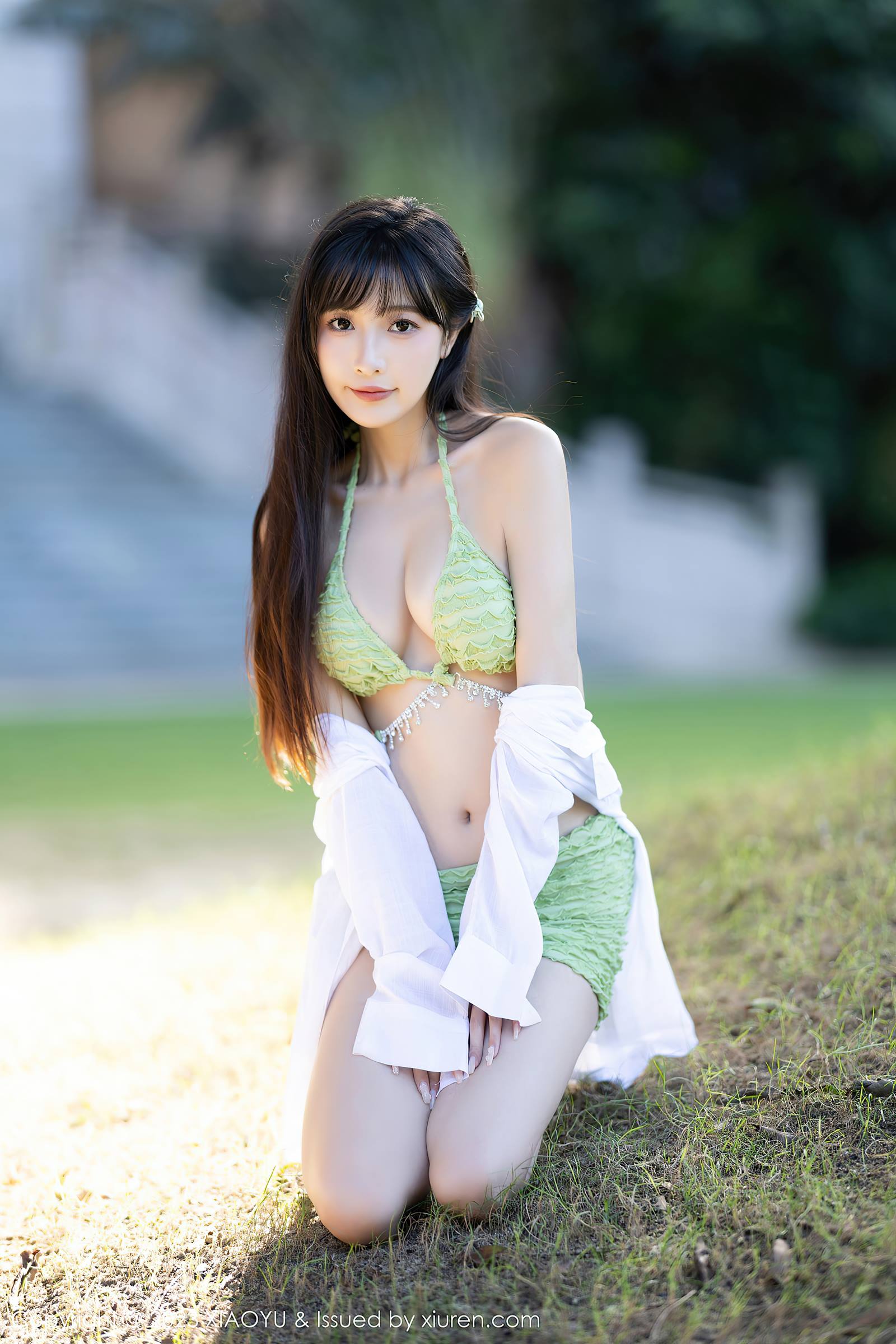 图片[37]-[XIAOYU语画界]2023.11.14 VOL.1145 林星阑 绿色夏天的感觉 [39+1P] – 速更版-美库