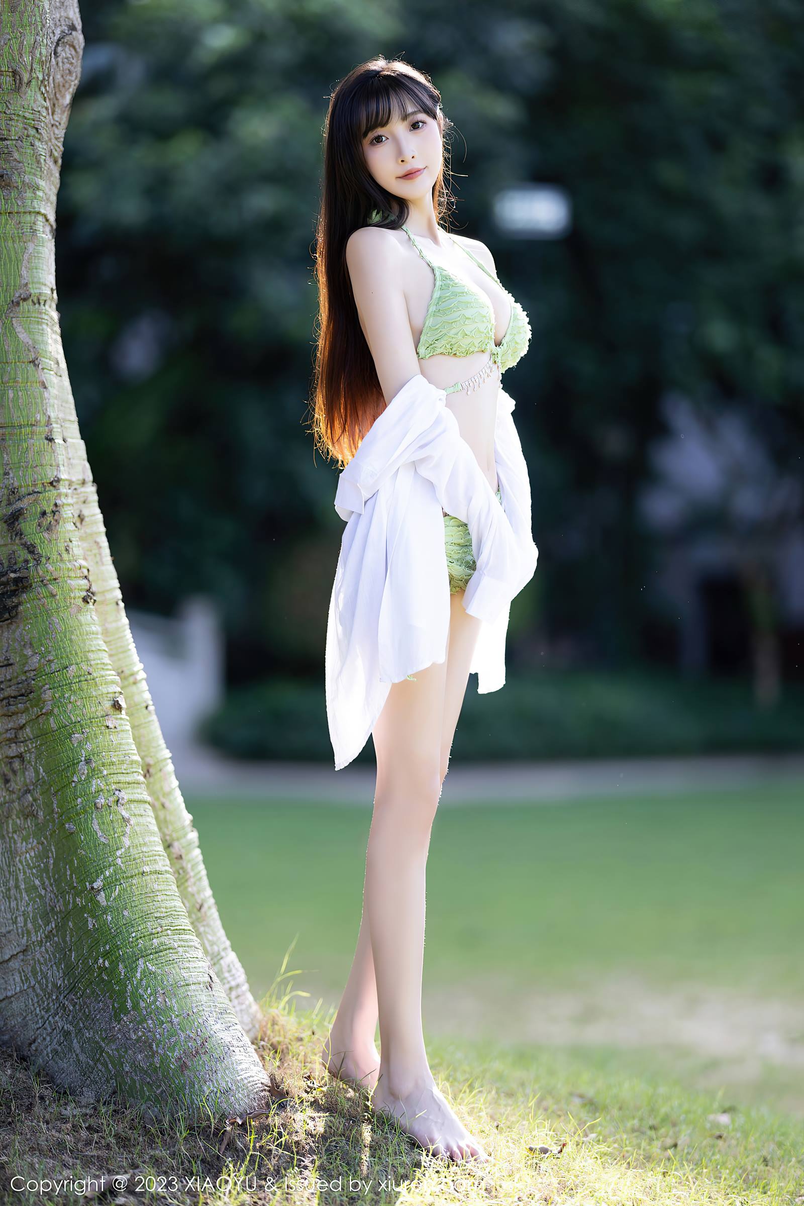 图片[40]-[XIAOYU语画界]2023.11.14 VOL.1145 林星阑 绿色夏天的感觉 [39+1P] – 速更版-美库