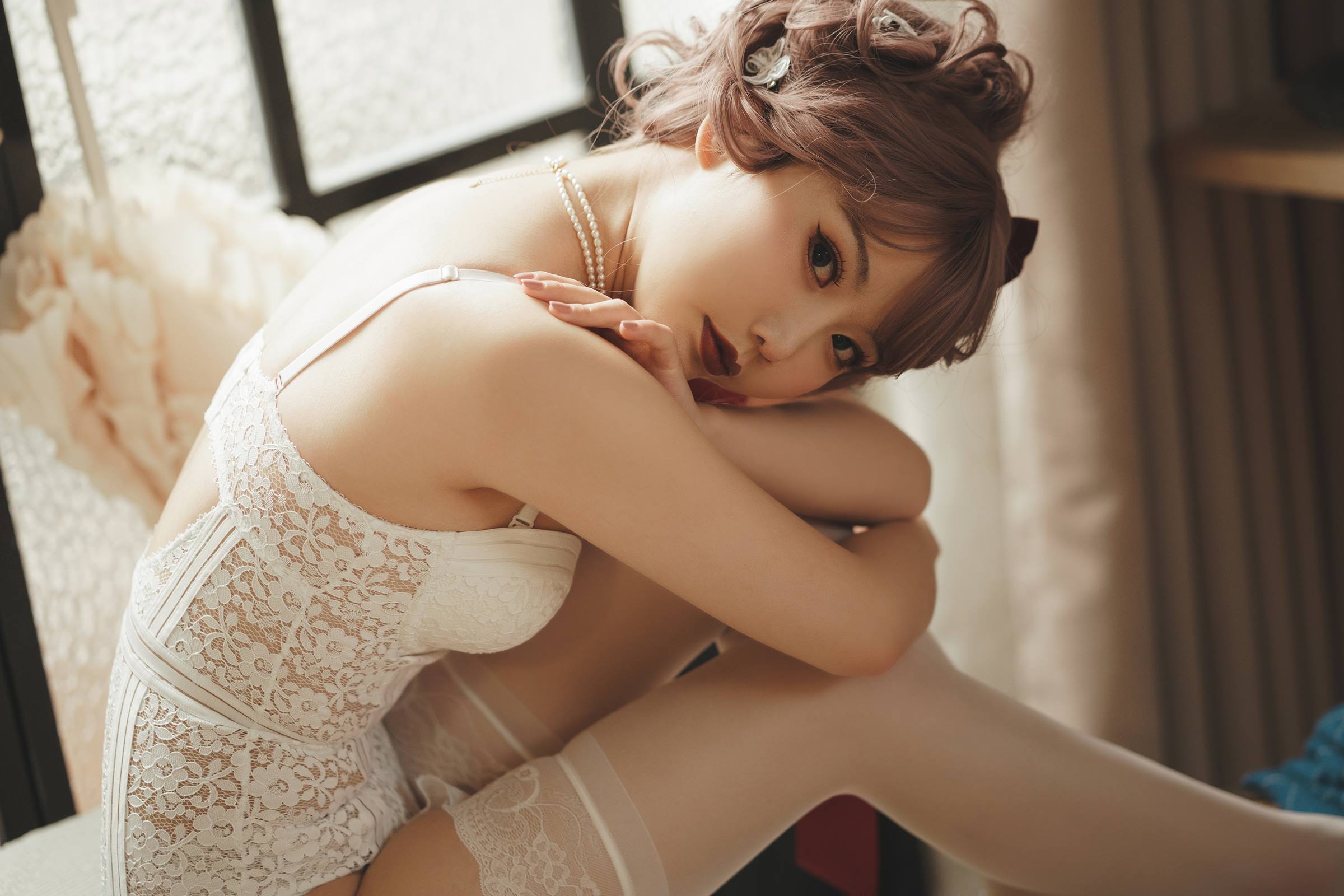 图片[25]-面饼仙儿 法式内衣 [29P] – 速更版-美库