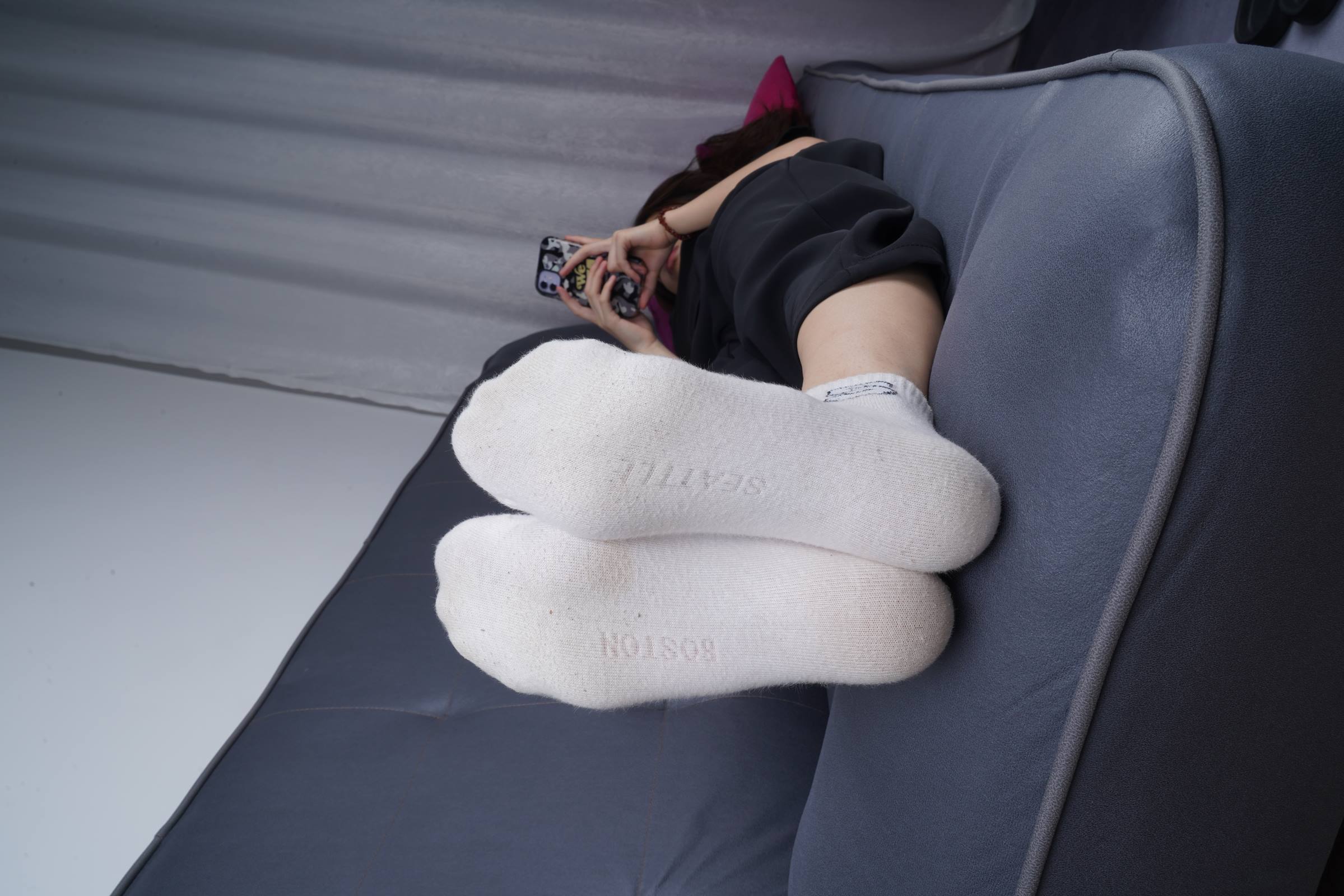 图片[46]-Pary摄影 NO.106 美女小陈展示白棉袜+光脚[104P] – 速更版-美库