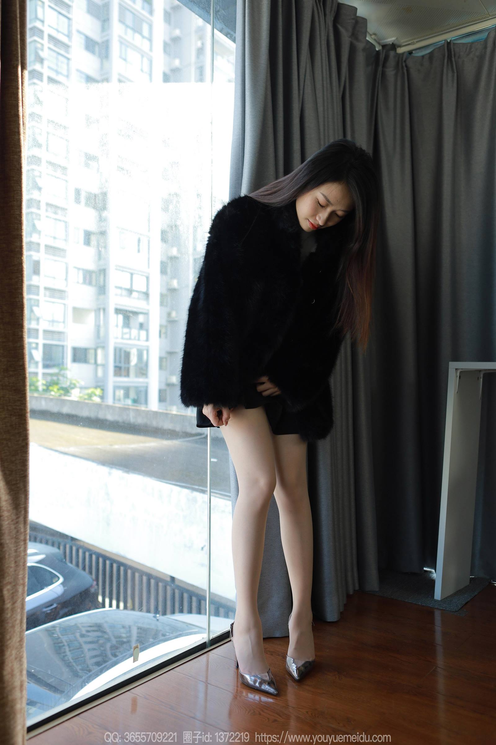 图片[12]-[IESS异思趣向] 2023.12.05 丝享家1603：小婕《黑色大衣》[85P] – 速更版-美库