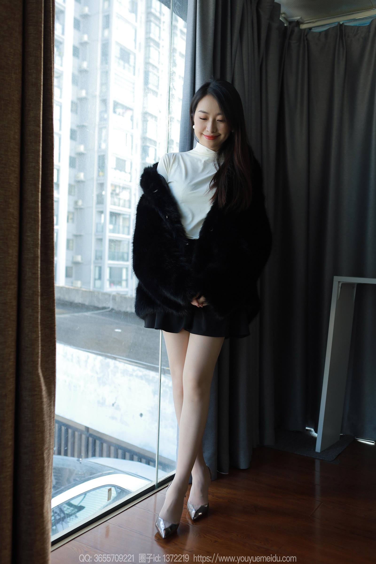 图片[20]-[IESS异思趣向] 2023.12.05 丝享家1603：小婕《黑色大衣》[85P] – 速更版-美库