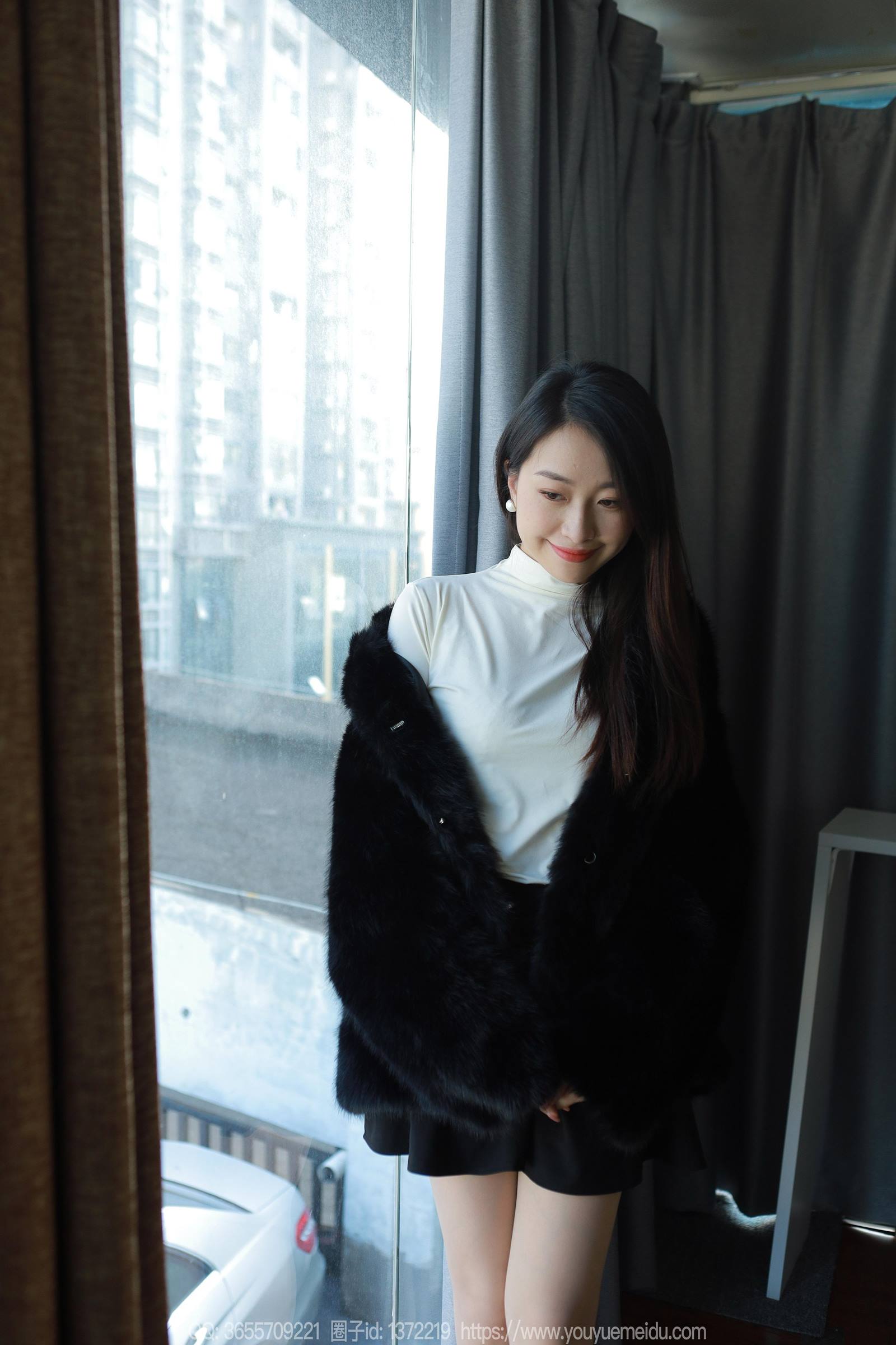 图片[22]-[IESS异思趣向] 2023.12.05 丝享家1603：小婕《黑色大衣》[85P] – 速更版-美库