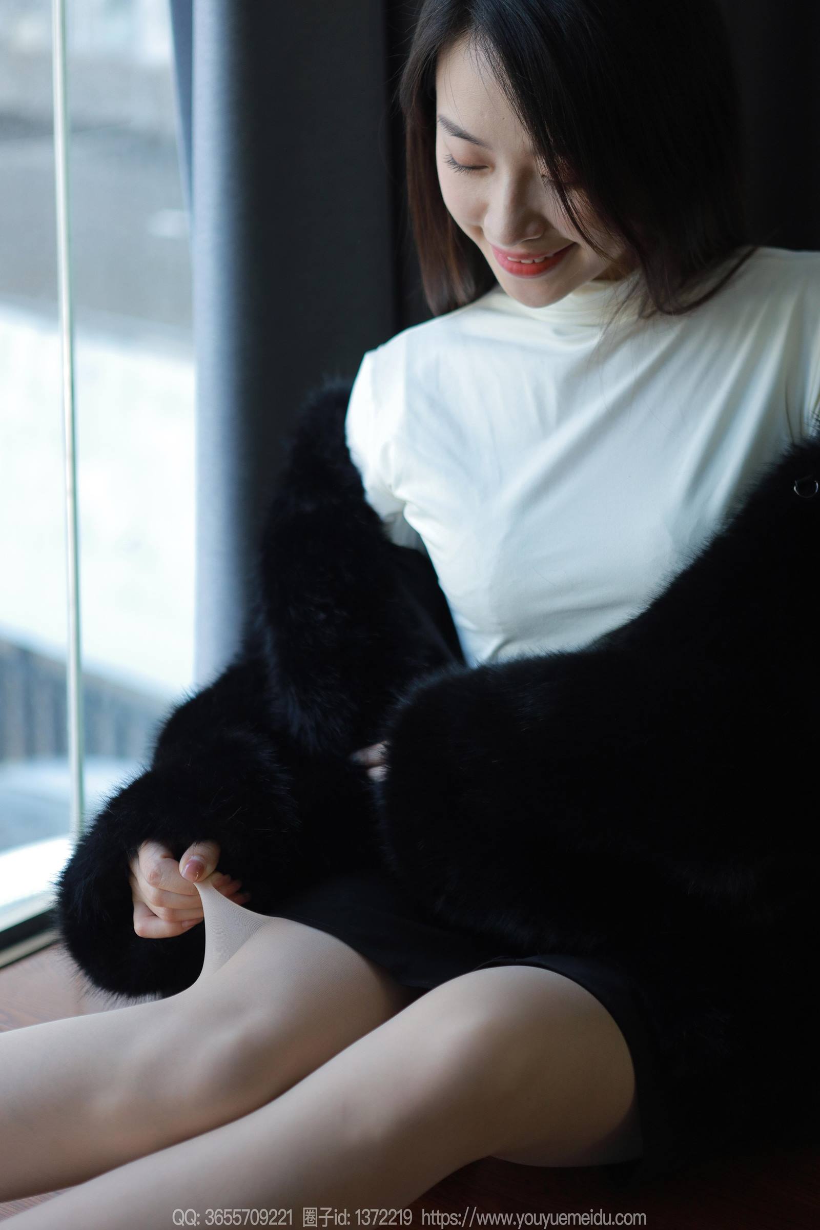 图片[37]-[IESS异思趣向] 2023.12.05 丝享家1603：小婕《黑色大衣》[85P] – 速更版-美库