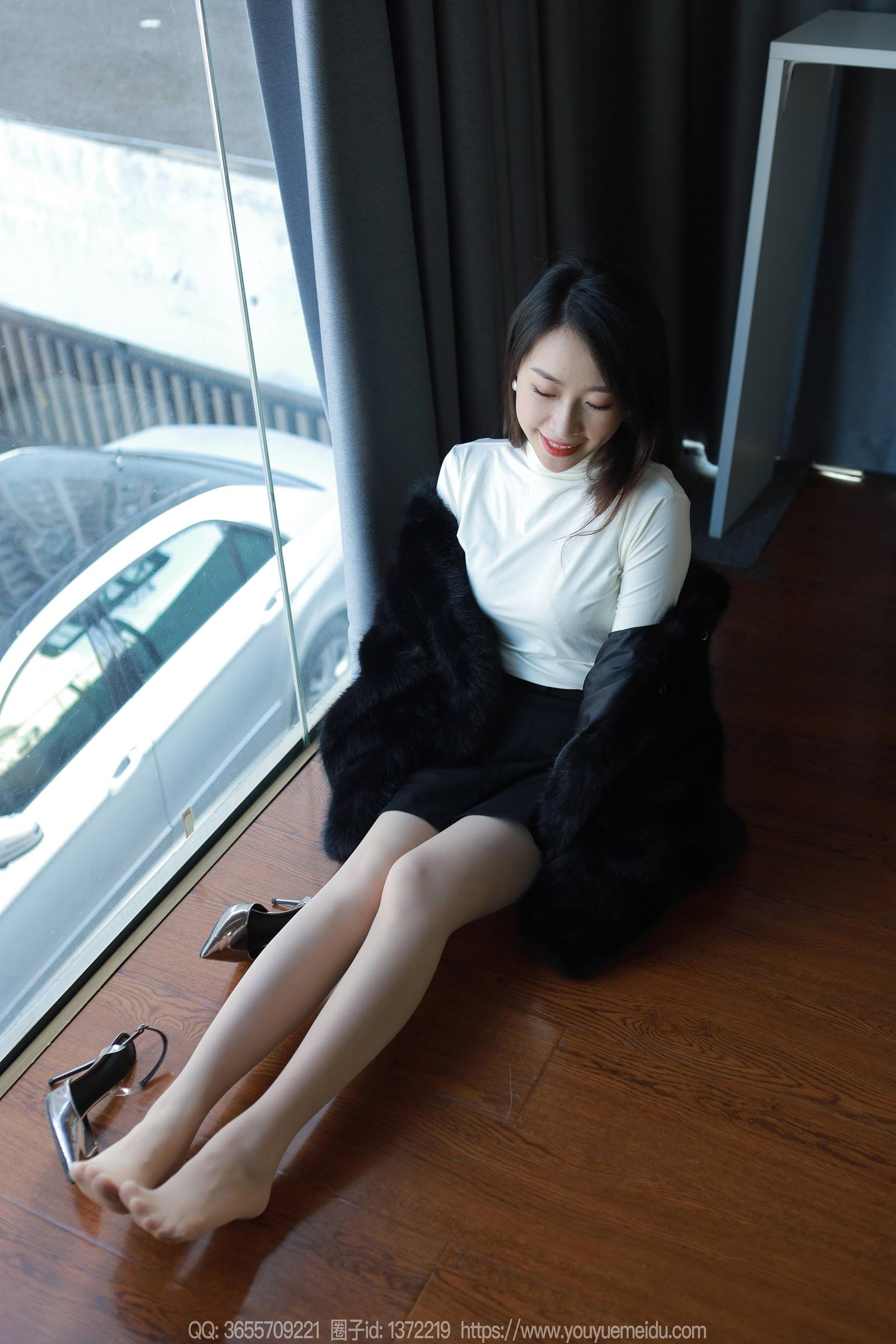 图片[45]-[IESS异思趣向] 2023.12.05 丝享家1603：小婕《黑色大衣》[85P] – 速更版-美库