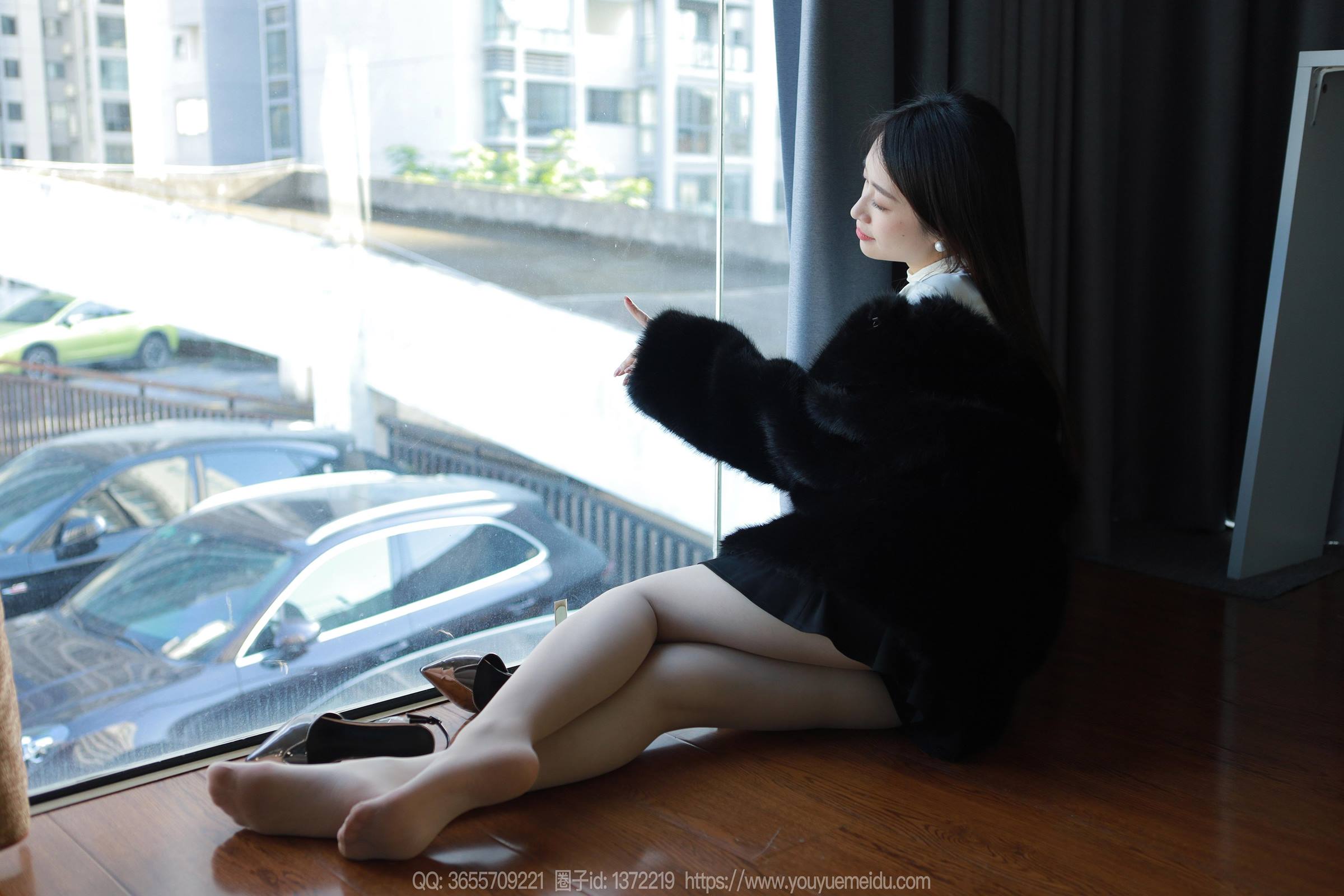 图片[60]-[IESS异思趣向] 2023.12.05 丝享家1603：小婕《黑色大衣》[85P] – 速更版-美库