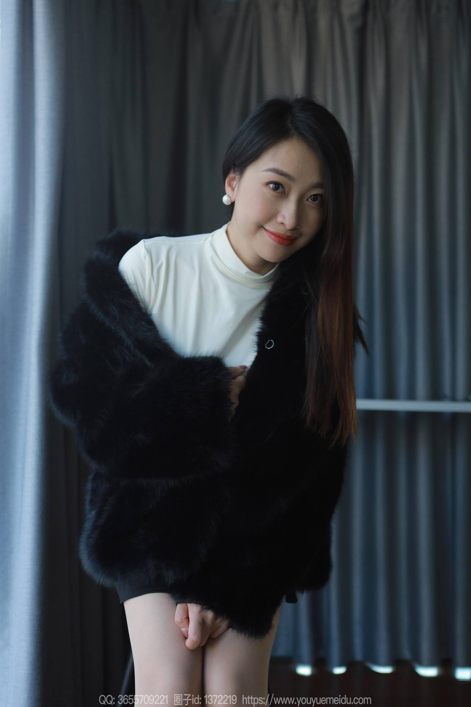 图片[68]-[IESS异思趣向] 2023.12.05 丝享家1603：小婕《黑色大衣》[85P] – 速更版-美库