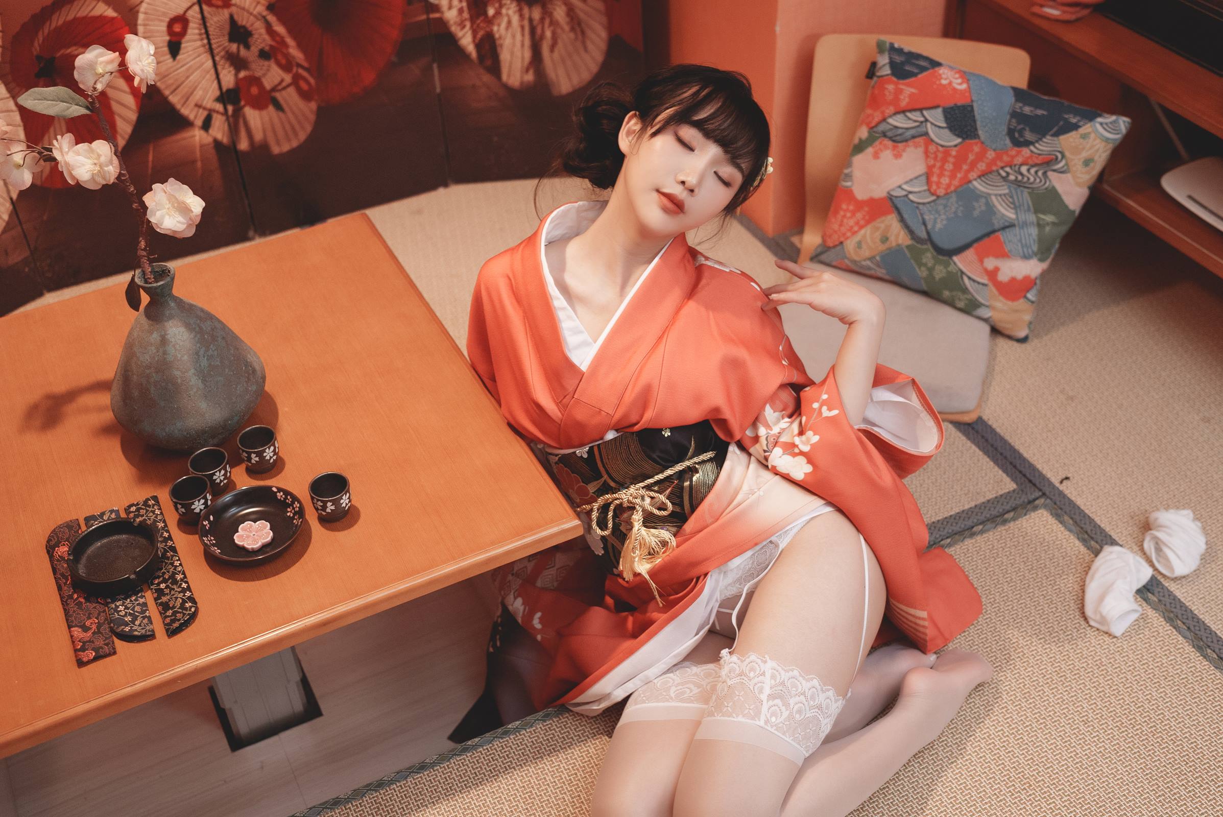 图片[16]-面饼仙儿 – 和服内景[18P] – 速更版-美库