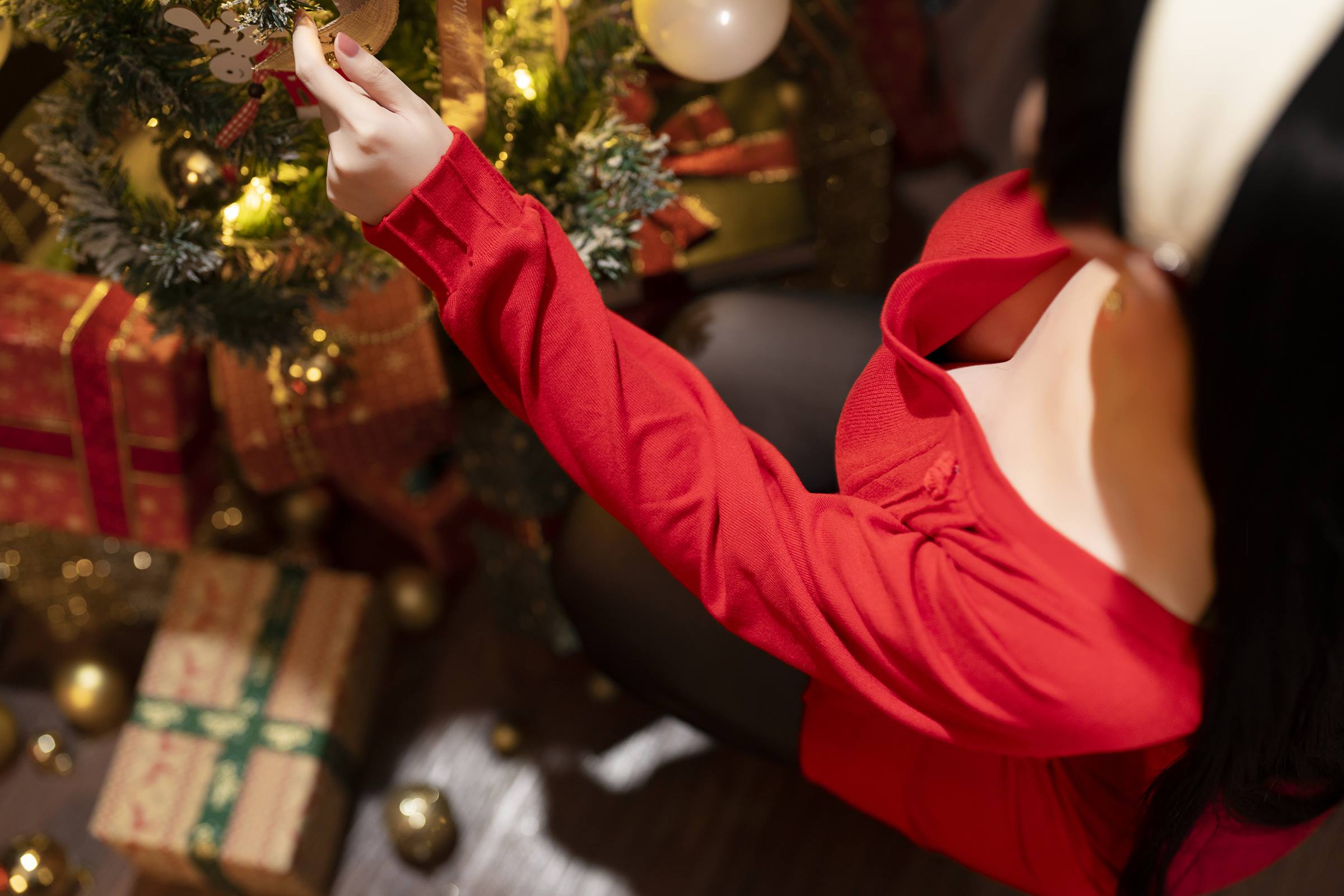 图片[19]-星之迟迟 圣诞节 约尔1 私服[26P] – 速更版-美库