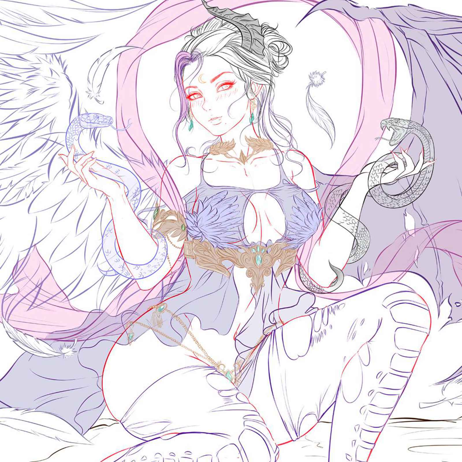 图片[83]-AI绘画 065 [Pixiv]reivash.art [186P] – 速更版-美库