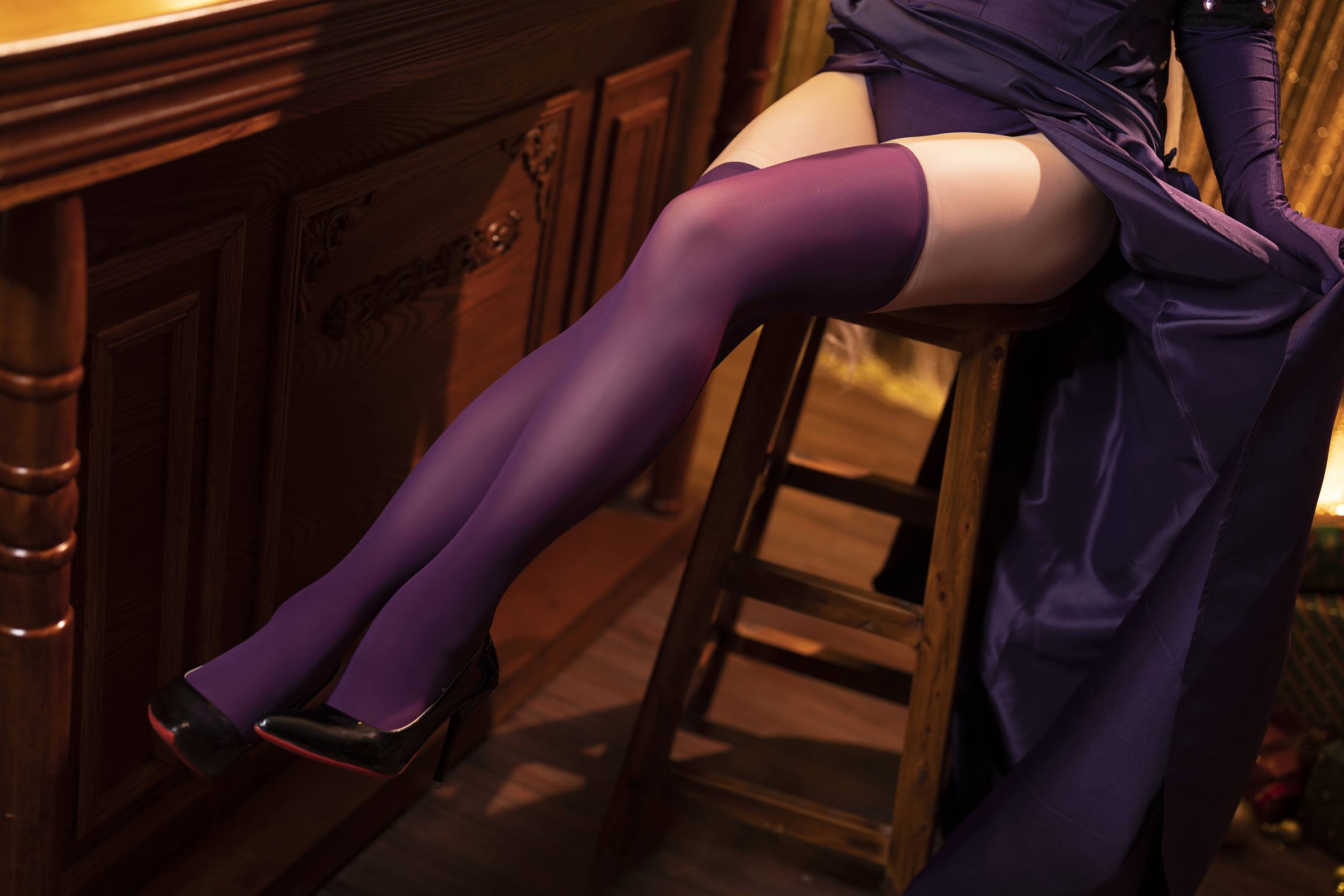 图片[17]-星之迟迟 圣诞节 赠品 黑贞[41P] – 速更版-美库