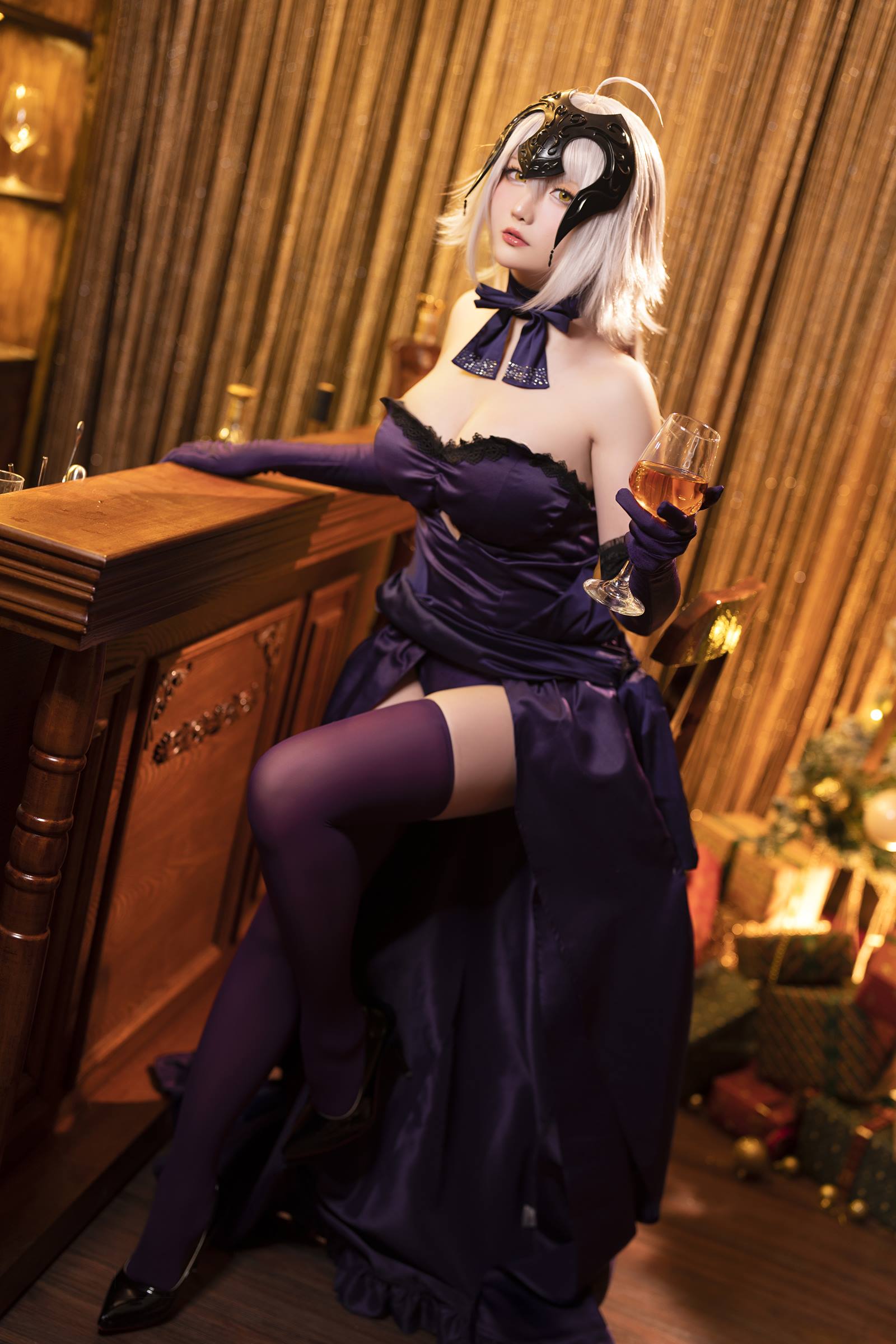 图片[28]-星之迟迟 圣诞节 赠品 黑贞[41P] – 速更版-美库