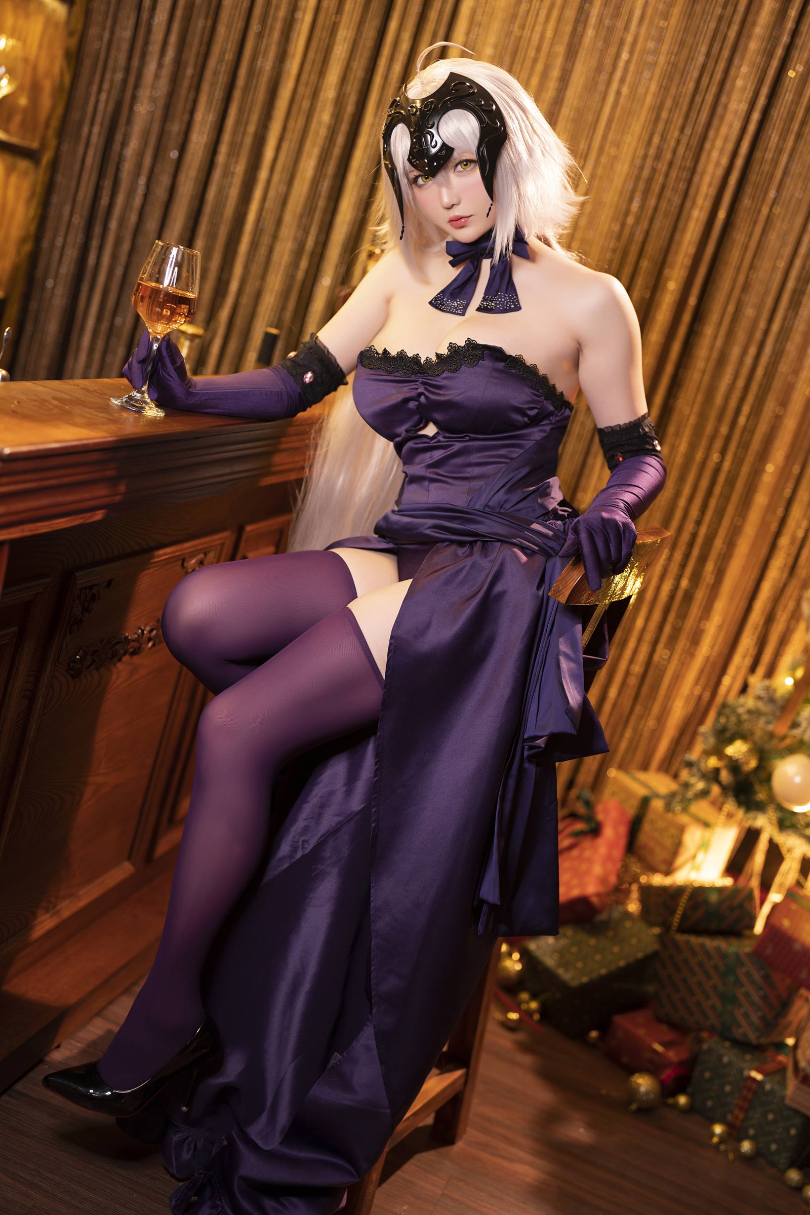 图片[30]-星之迟迟 圣诞节 赠品 黑贞[41P] – 速更版-美库