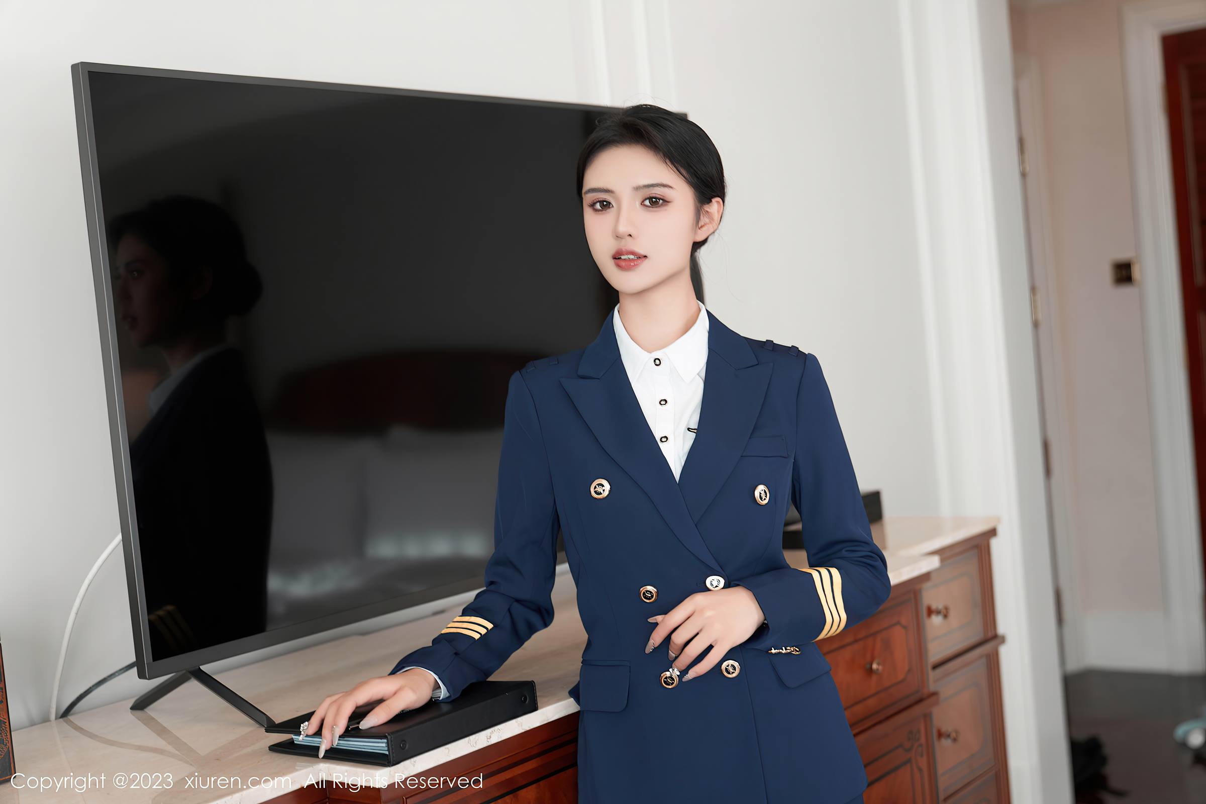 图片[10]-[Xiuren秀人网]2023.11.29 NO.7737 浅浅Danny 高端黑丝制服[40+1P] – 速更版-美库