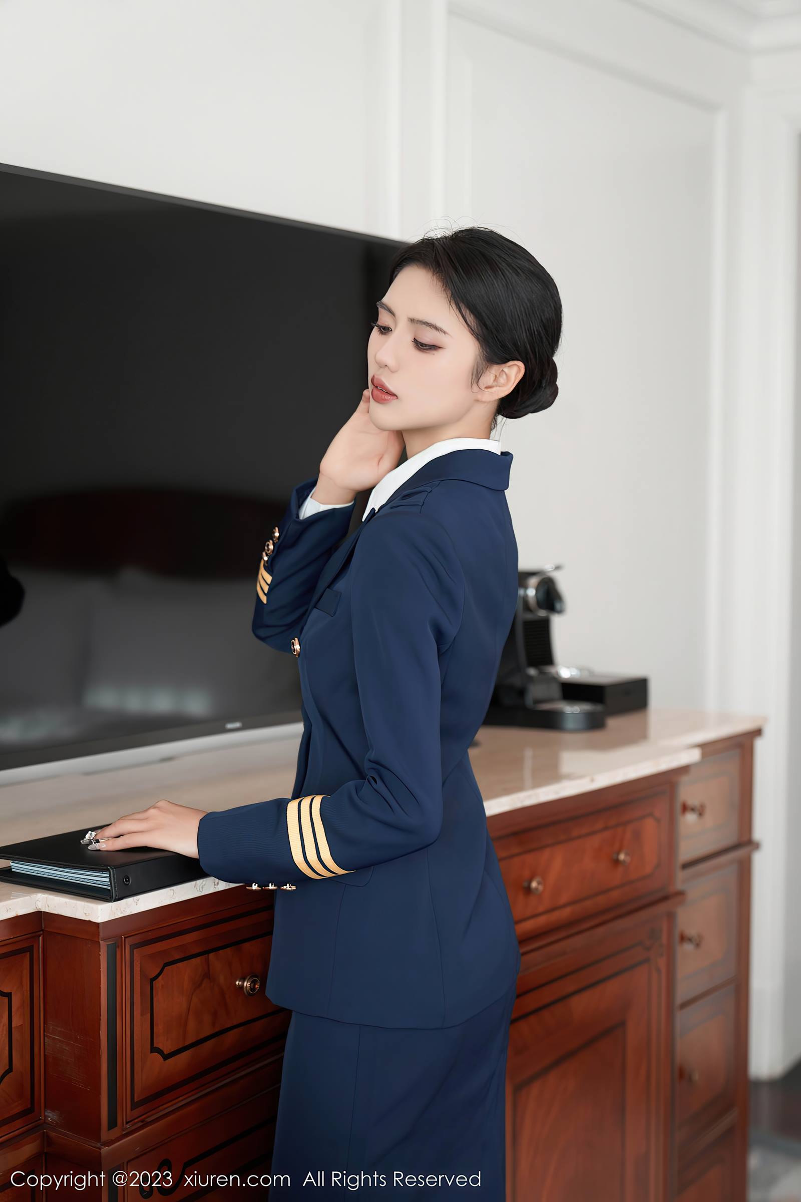 图片[12]-[Xiuren秀人网]2023.11.29 NO.7737 浅浅Danny 高端黑丝制服[40+1P] – 速更版-美库