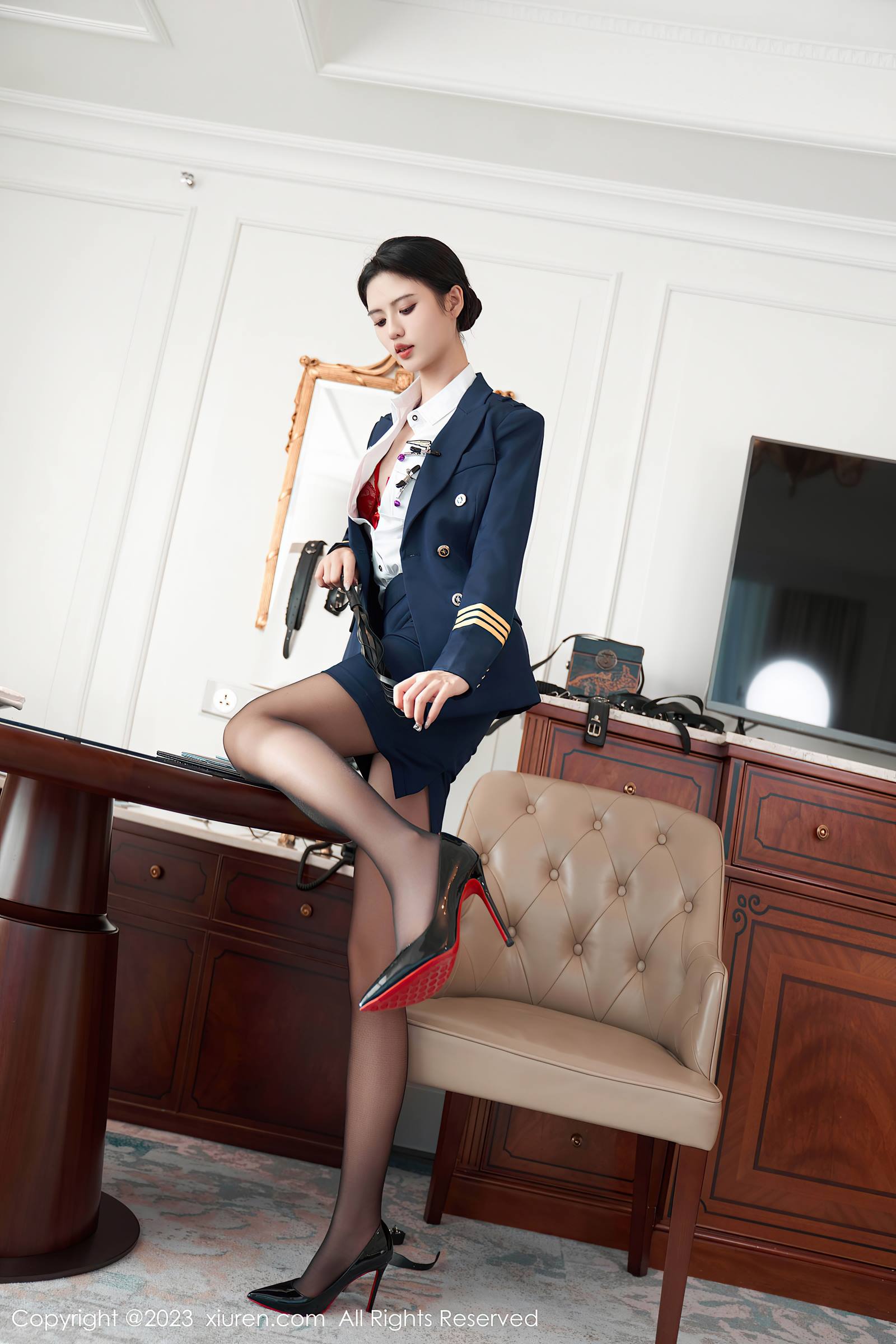 图片[32]-[Xiuren秀人网]2023.11.29 NO.7737 浅浅Danny 高端黑丝制服[40+1P] – 速更版-美库