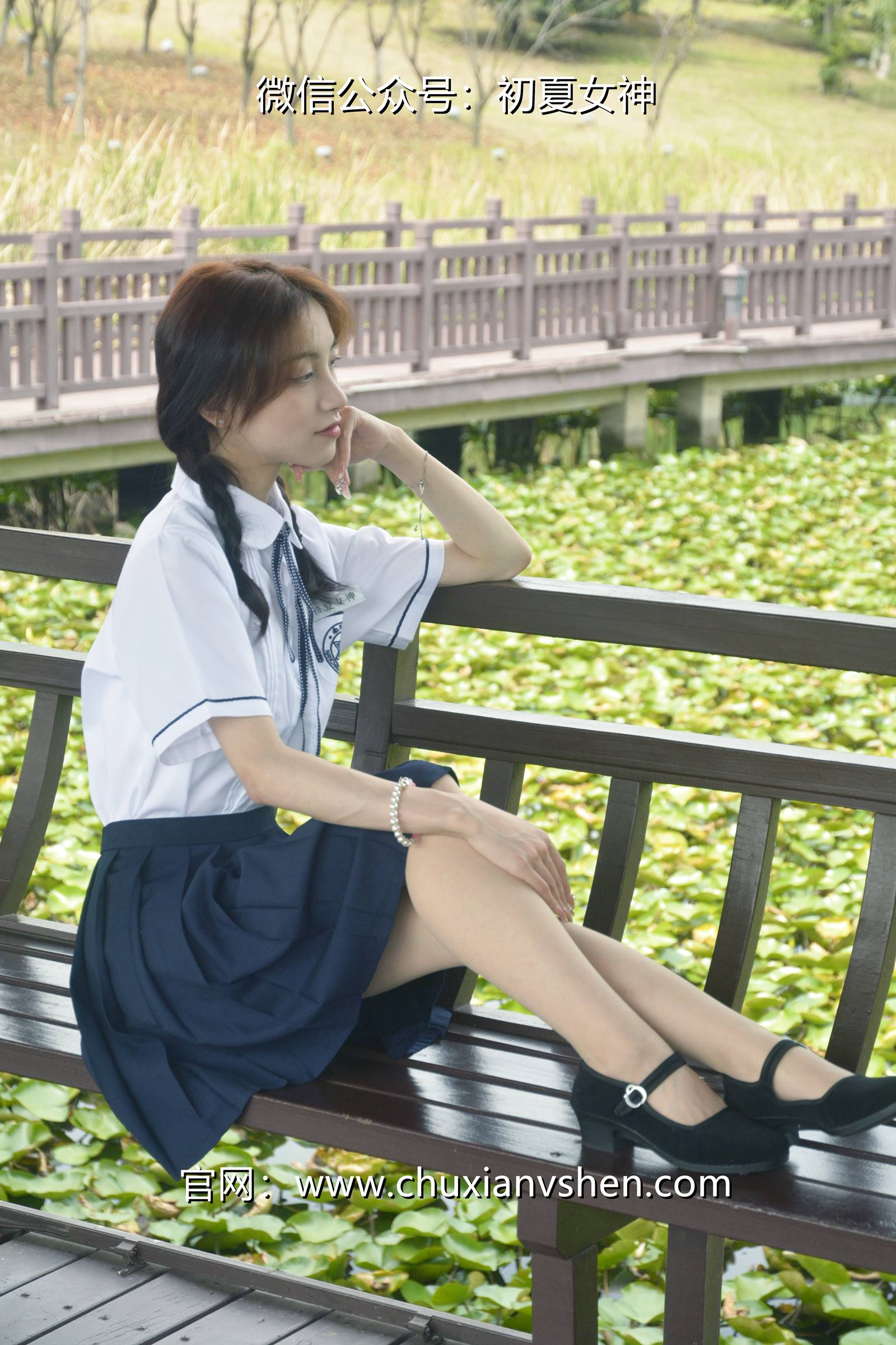 图片[45]-初夏女神 NO.076 柒柒 职高校服[140P] – 速更版-美库