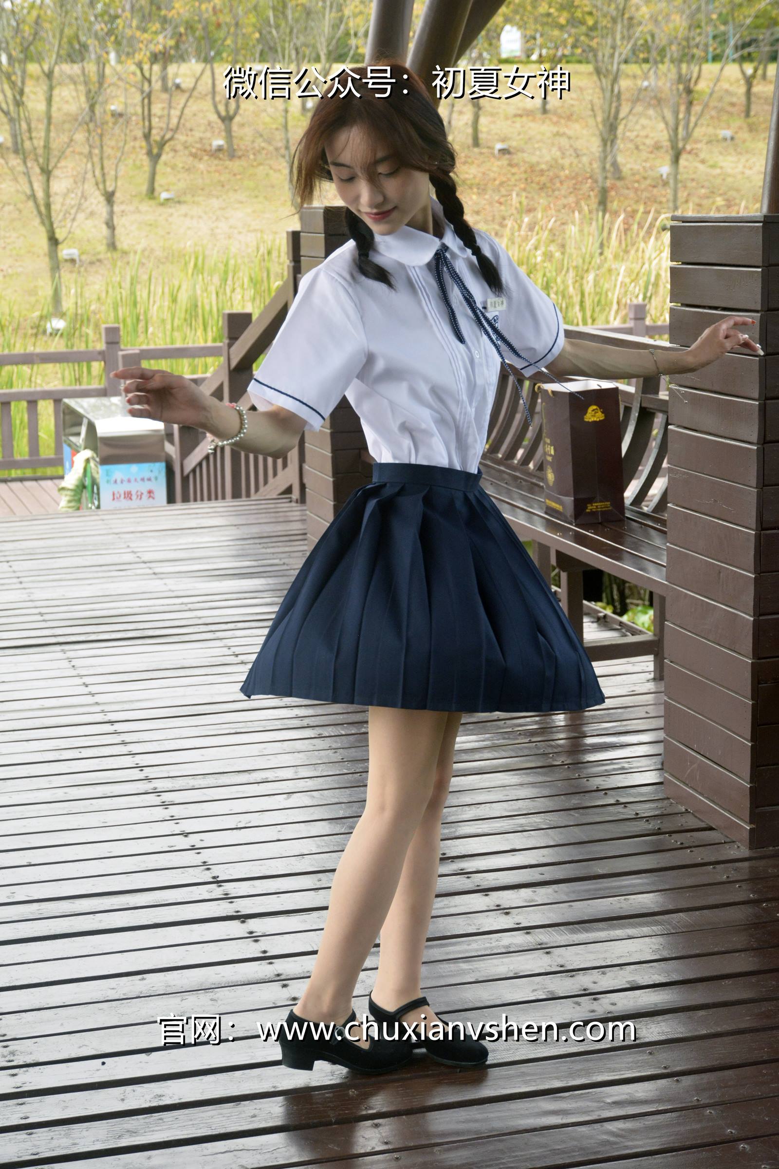 图片[47]-初夏女神 NO.076 柒柒 职高校服[140P] – 速更版-美库